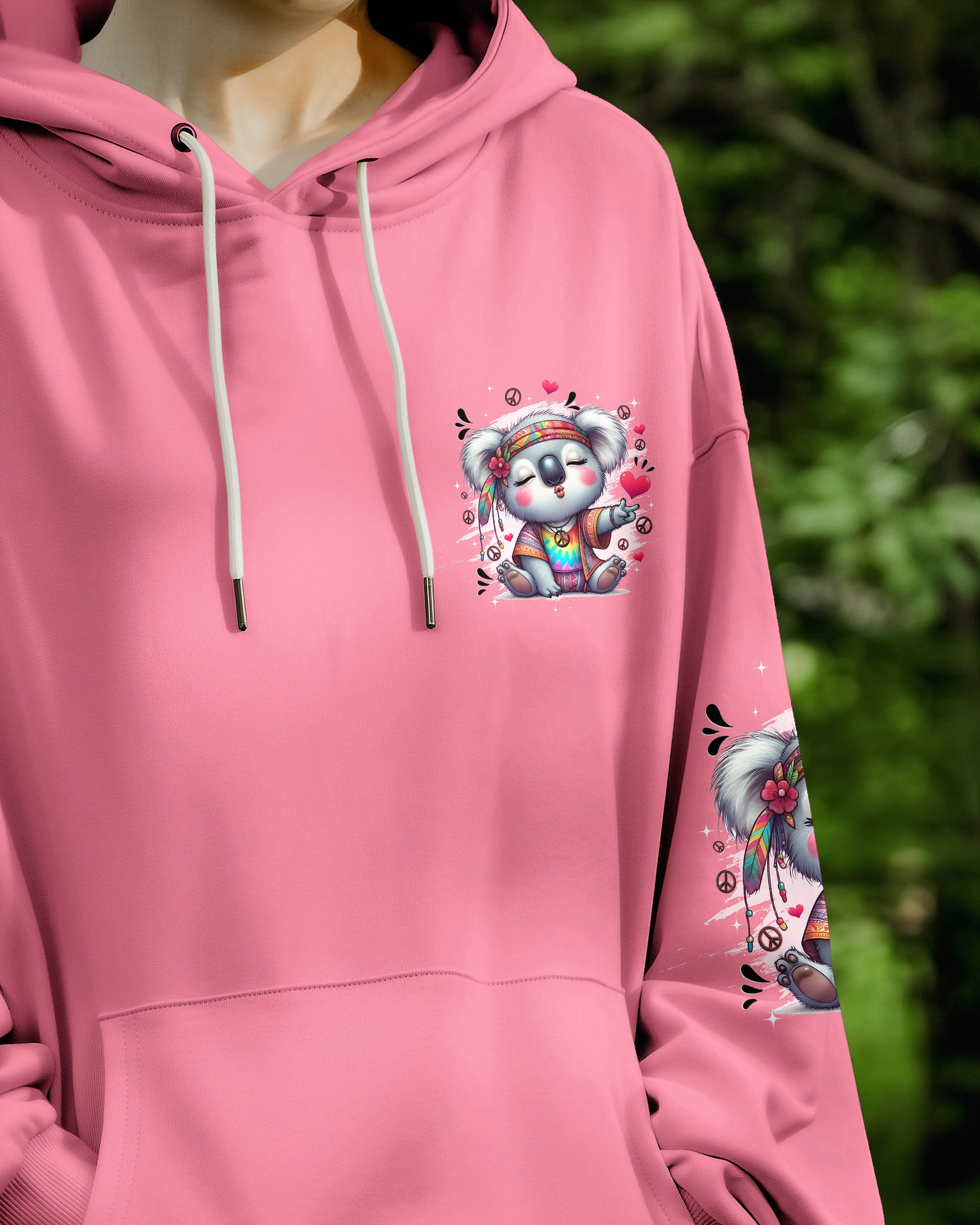 BE YOU THE WORLD WILL ADJUST KOALA ALL OVER PRINT - TYQY0609251