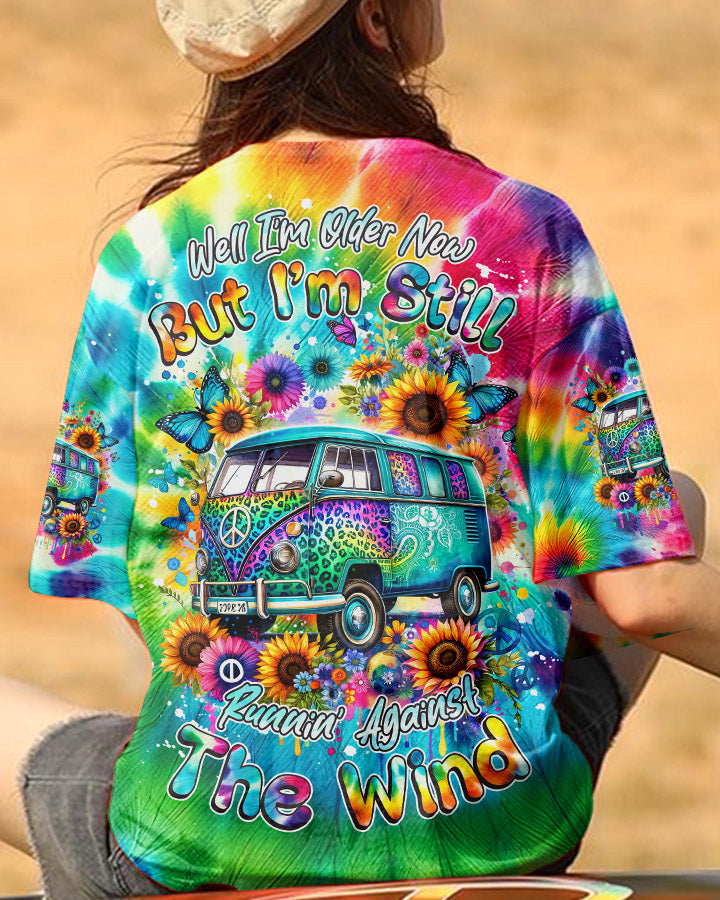 RUNNING AGAINST THE WIND TIE DYE LEOPARD BUS ALL OVER PRINT - TLNZ1901241