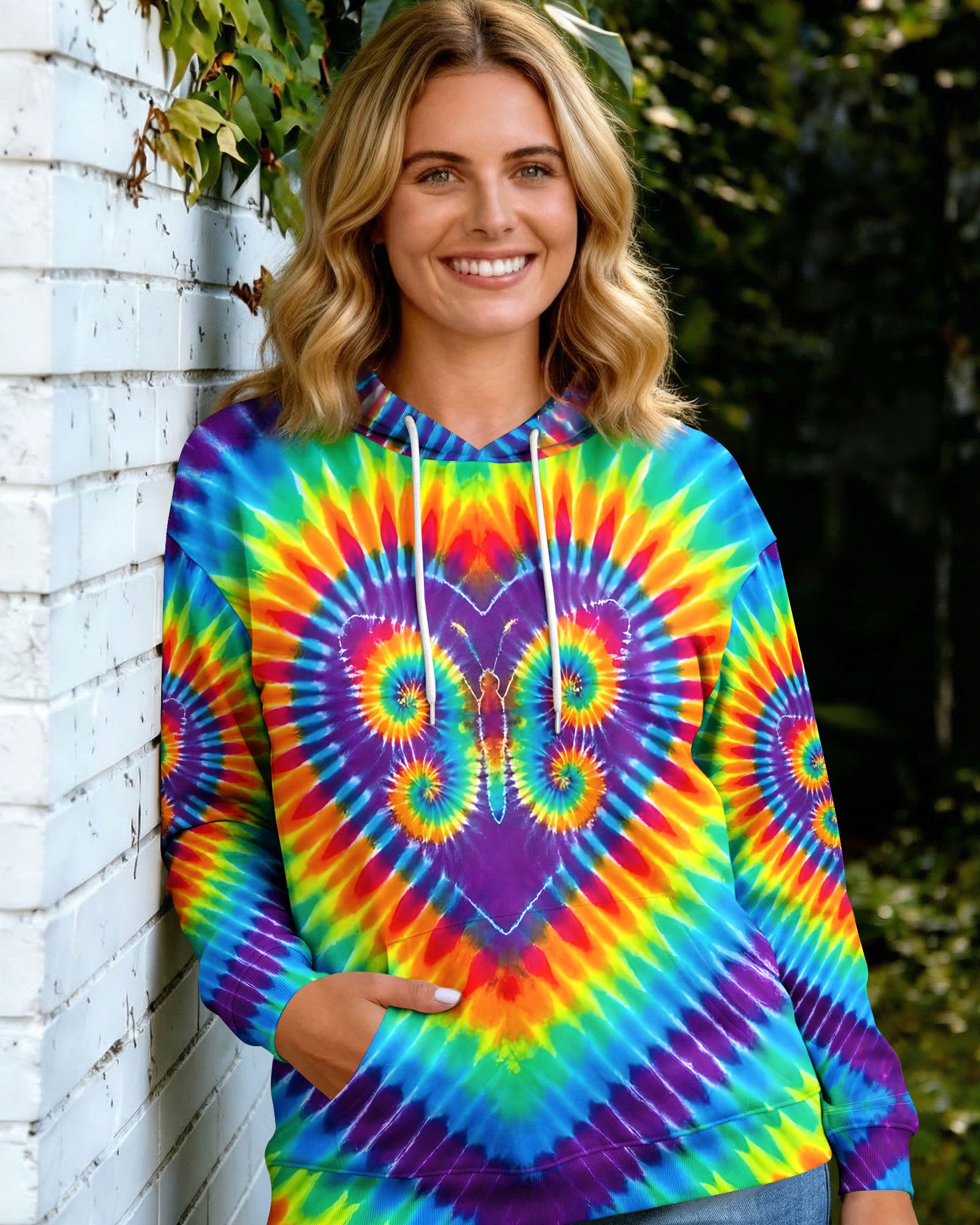 COSMIC BUTTERFLY HEART ALL OVER PRINT - TYQY1603262
