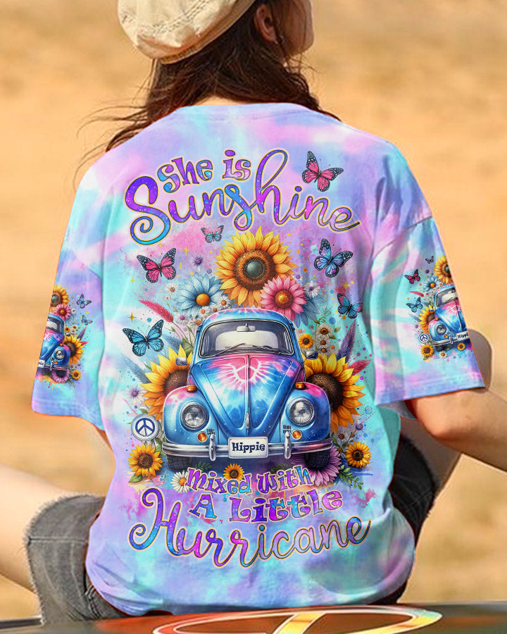 SHE IS SUNSHINE SUNFLOWER ALL OVER PRINT - TLNZ2911232