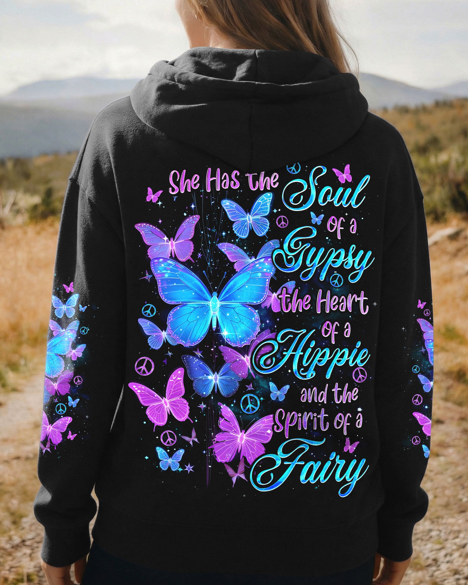 SPIRIT OF A FAIRY BUTTERFLIES ALL OVER PRINT - TYQY2502262