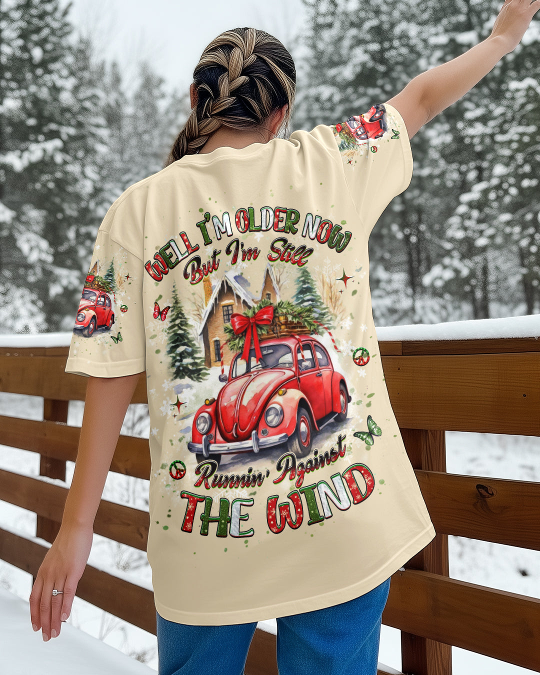 RUNNING AGAINST THE WIND CHRISTMAS ALL OVER PRINT - YHHG1111251