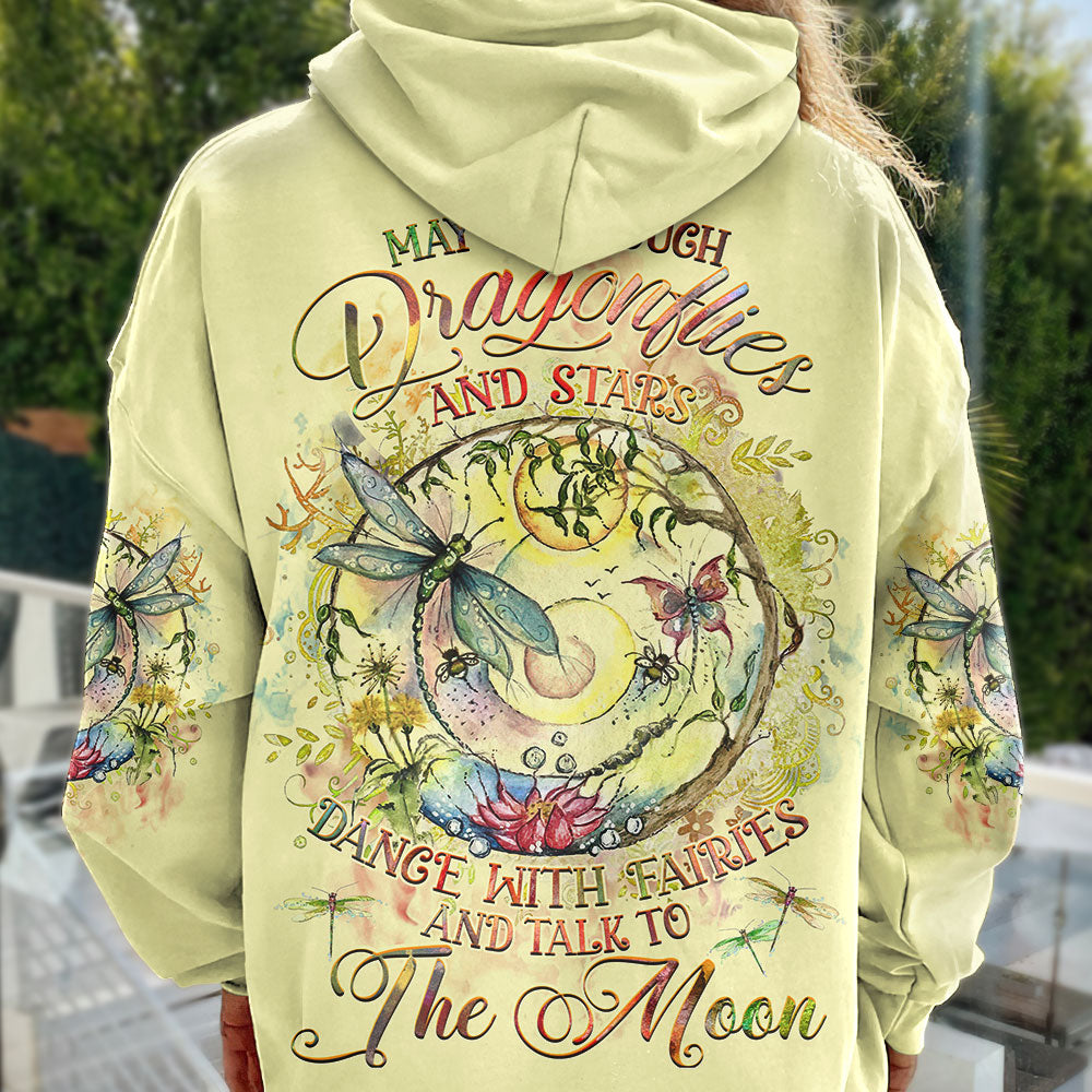 MAY YOU TOUCH DRAGONFLIES AND STARS ALL OVER PRINT - YHHG1309234