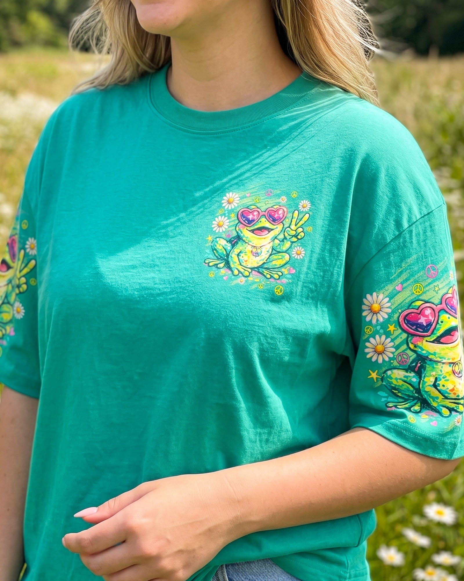 DO WHAT MAKES YOU HAPPY FROG ALL OVER PRINT - TYQY1307262