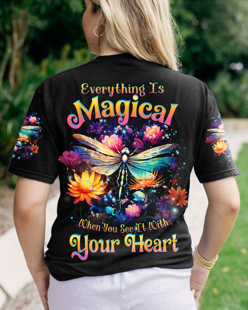 EVERYTHING IS MAGICAL DRAGONFLY ALL OVER PRINT - TLNZ1008231