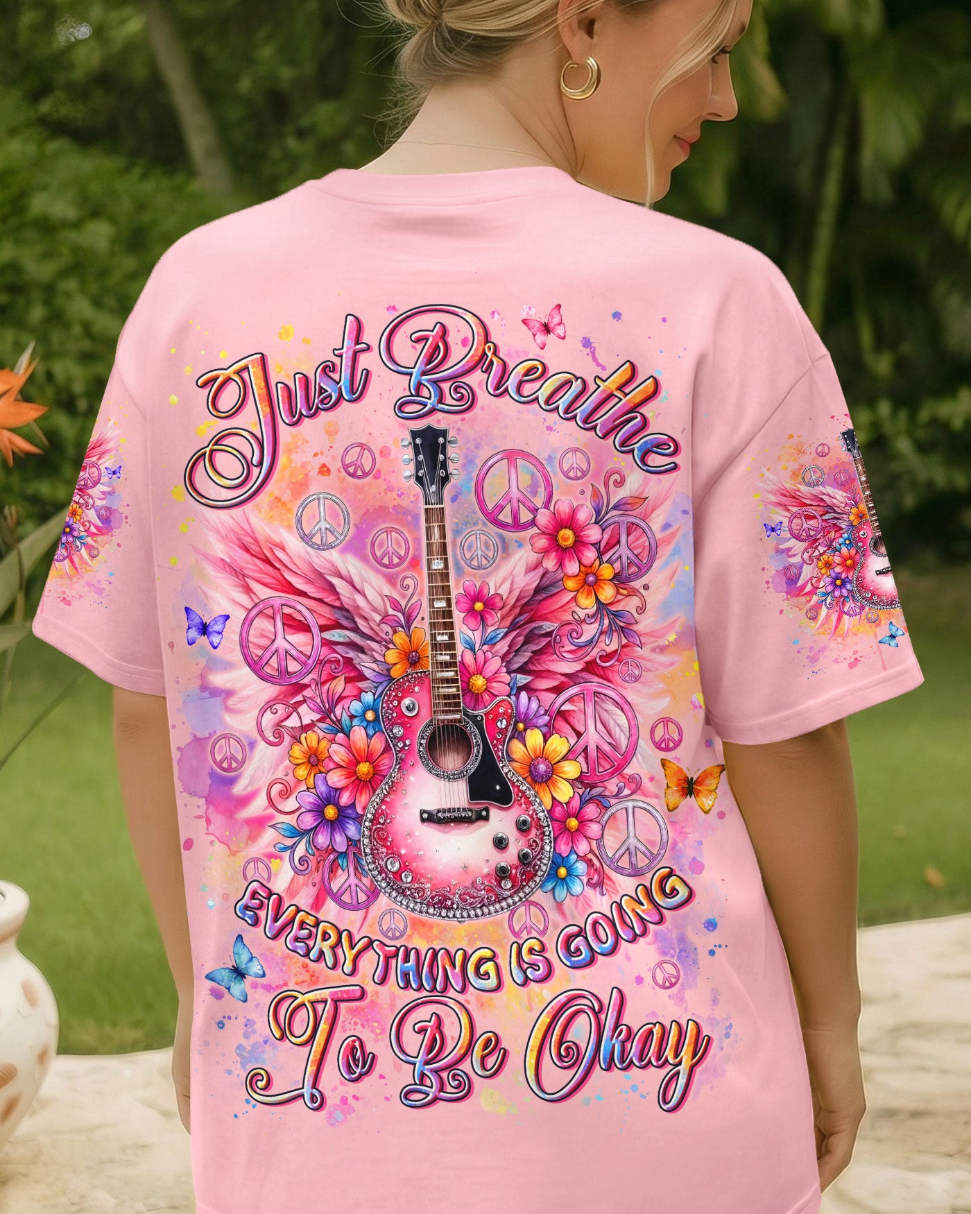 JUST BREATHE GUITAR ALL OVER PRINT - TYLN2403262