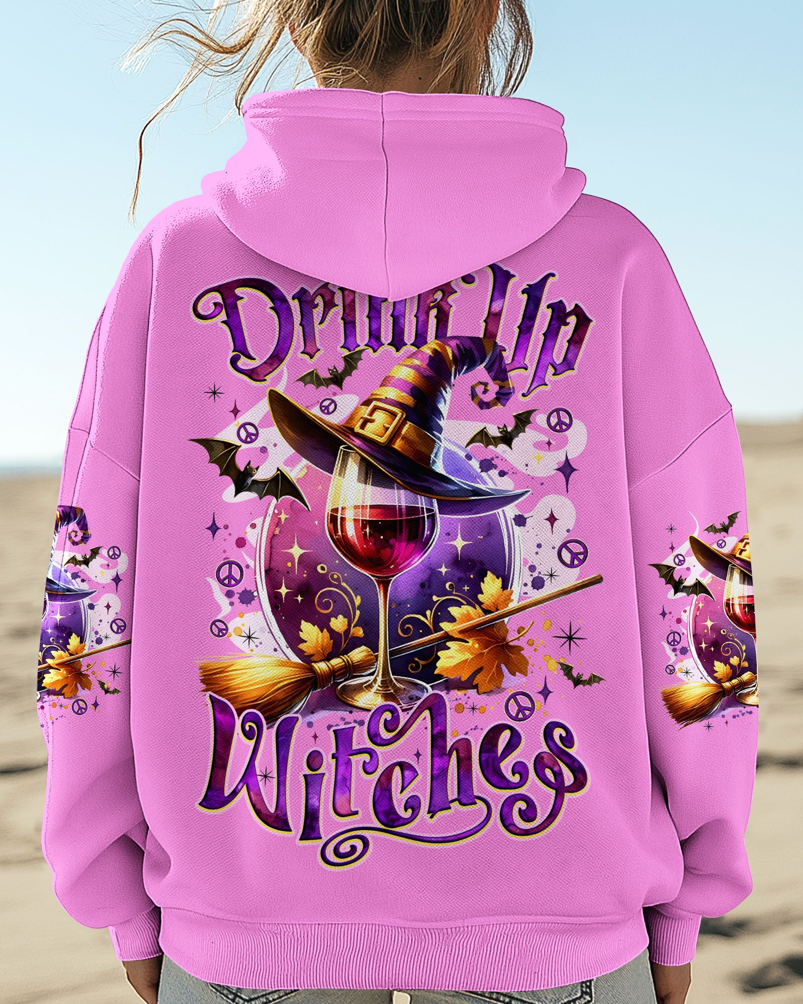DRINK UP WITCHES HALLOWEEN ALL OVER PRINT - TYQY1807251