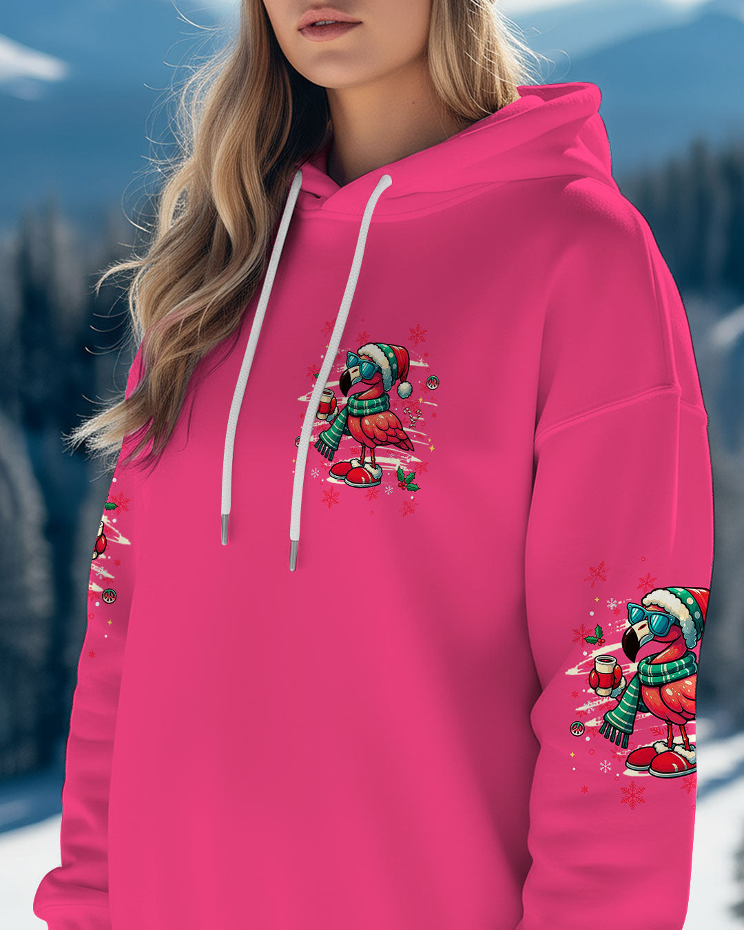TIS THE SEASON TO FLAMINGLE CHRISTMAS ALL OVER PRINT - YHHG3110252