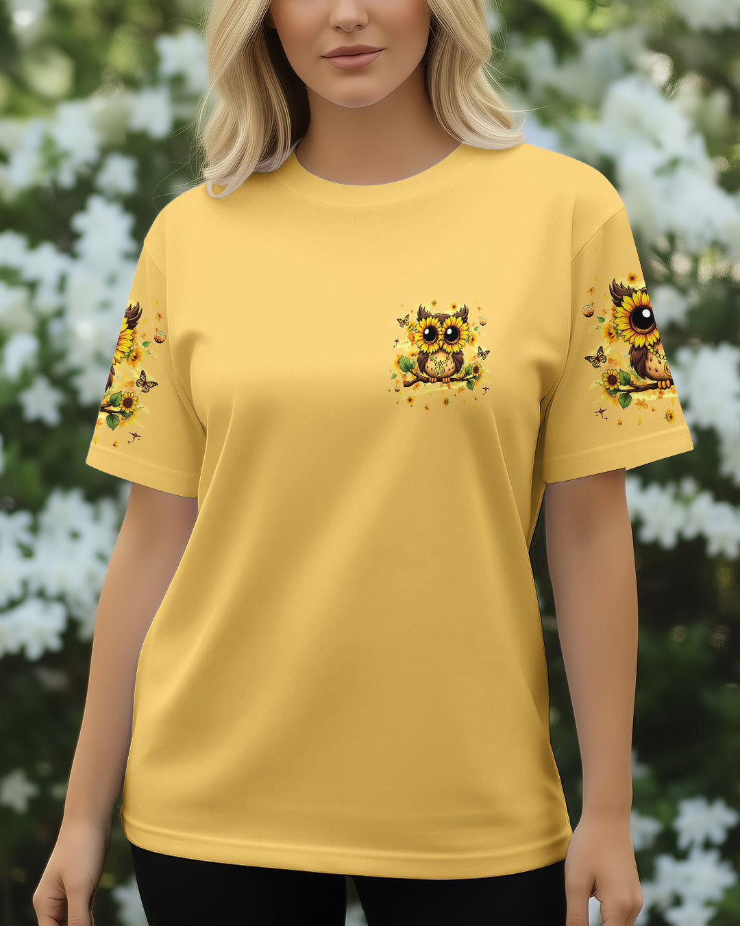 BE YOU THE WORLD WILL ADJUST OWL ALL OVER PRINT - YHHG0212251