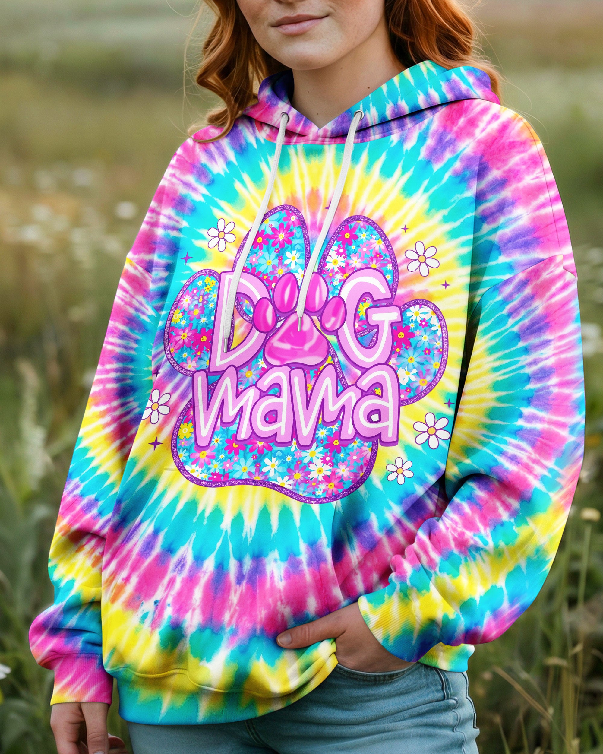 DOG MAMA ALL OVER PRINT - TYLN0505262