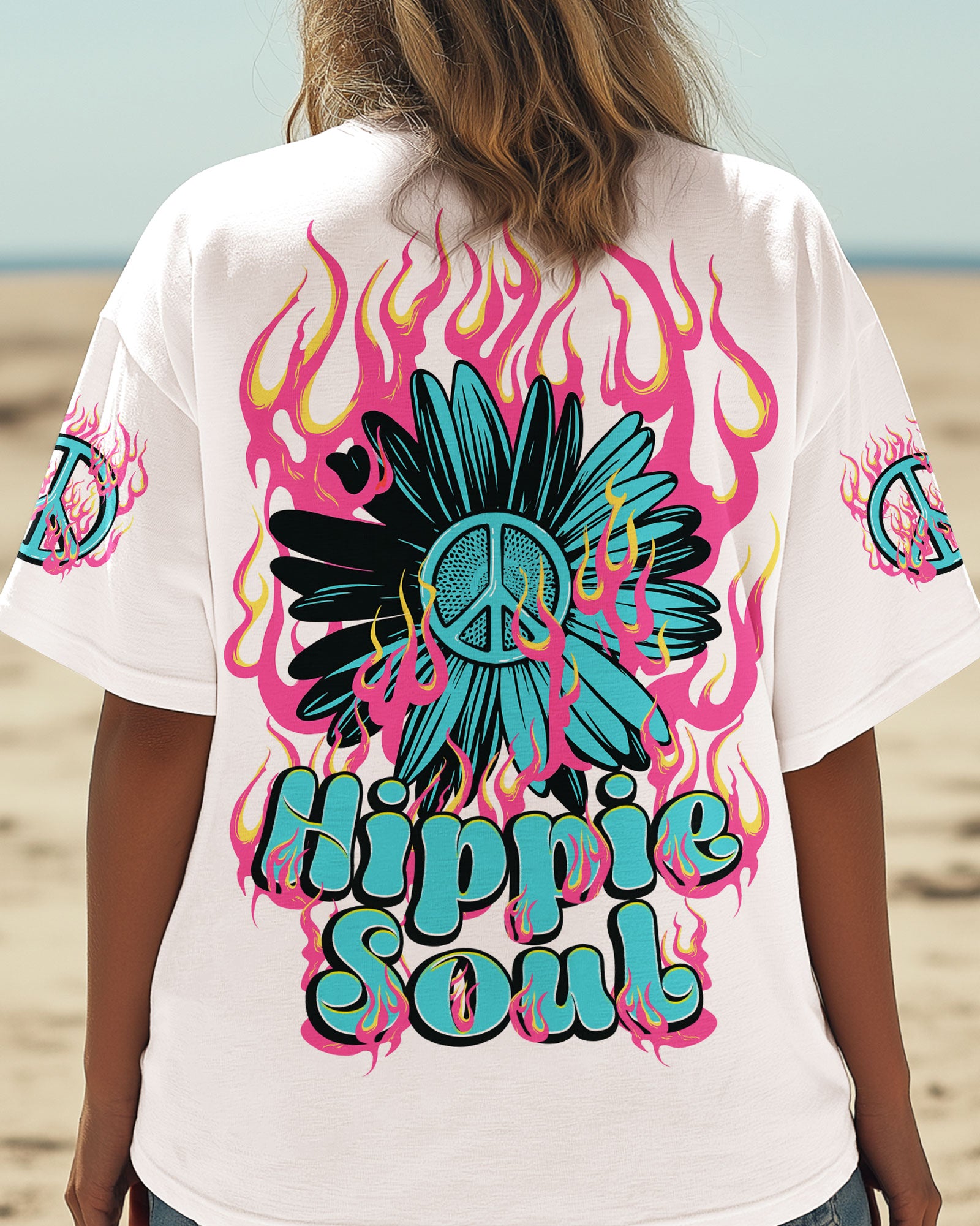 HIPPIE SOUL DAISY FIRE ALL OVER PRINT - TY2907251