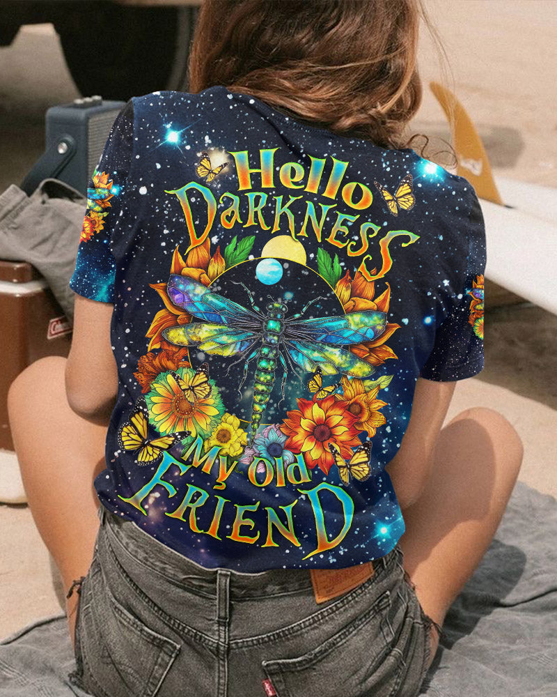 HELLO DARKNESS MY OLD FRIEND DRAGONFLY ALL OVER PRINT - TLNZ1310233