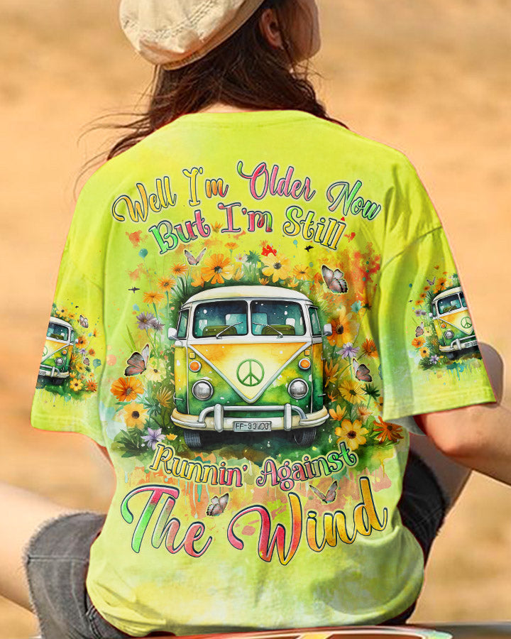 RUNNING AGAINST THE WIND HIPPIE BUS FLORAL ALL OVER PRINT - TLNZ2612232