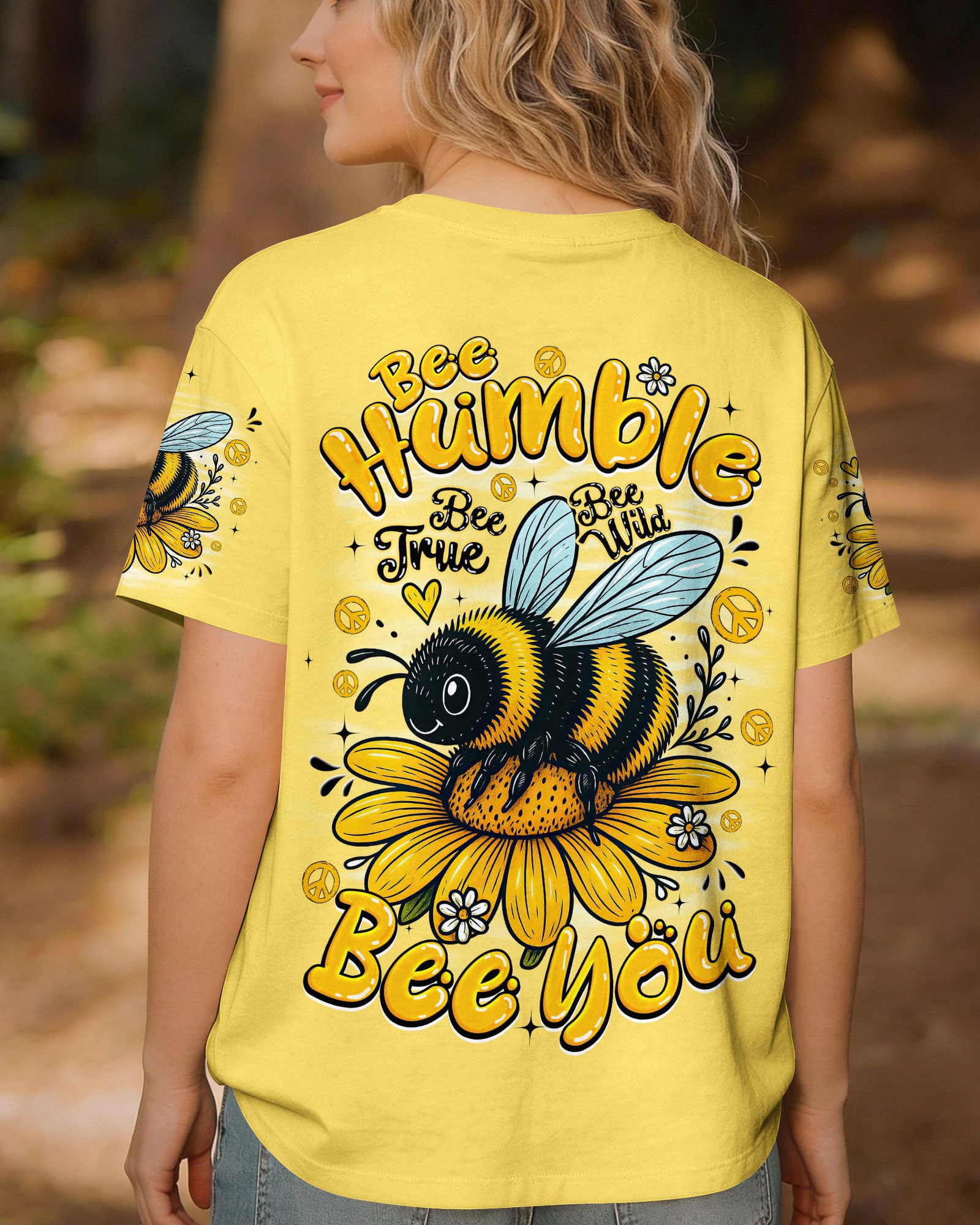 BEE YOU BEE HUMBLE ALL OVER PRINT - TYQY1901262
