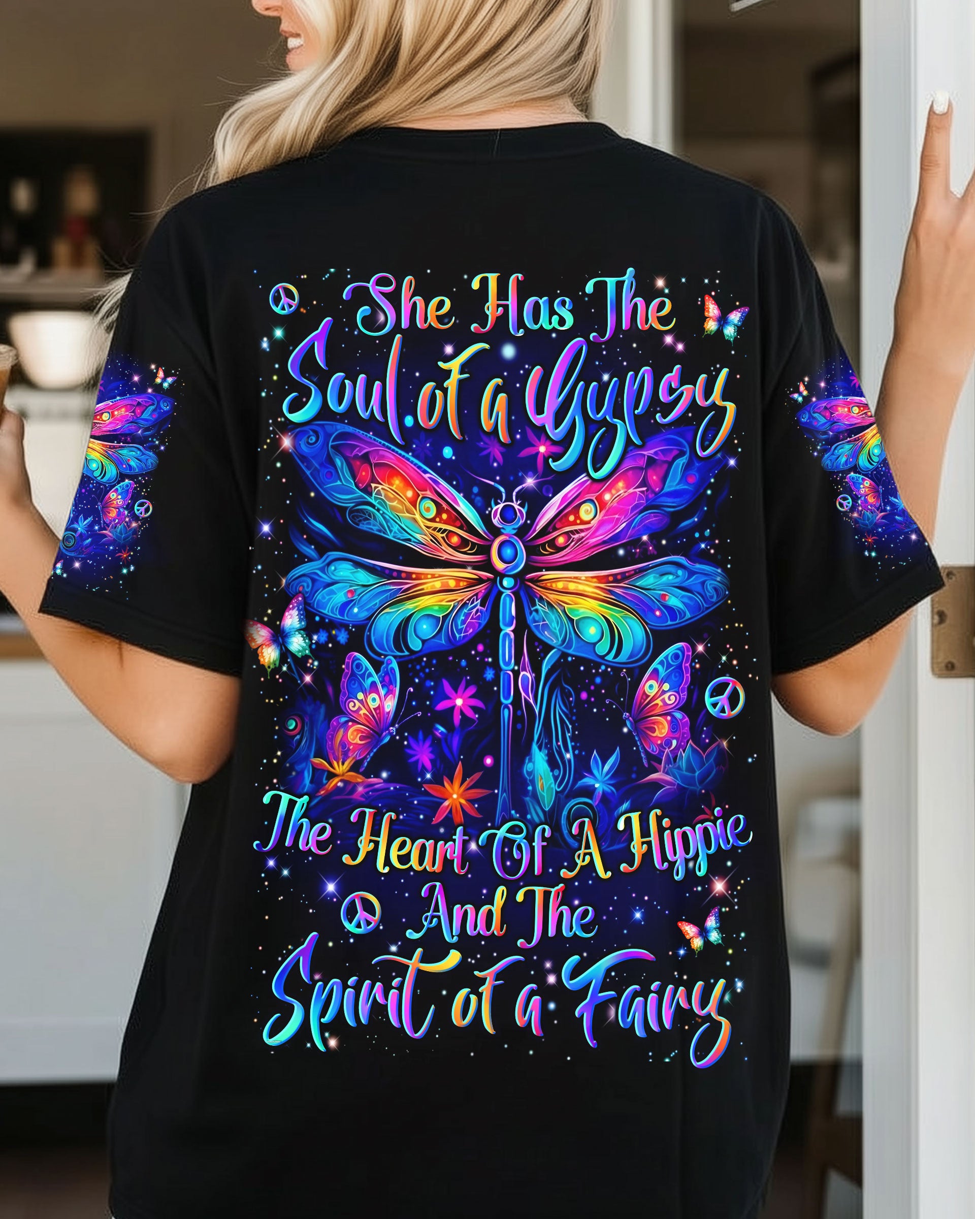 SPIRIT OF A FAIRY DRAGONFLY ALL OVER PRINT - YHLN1911251