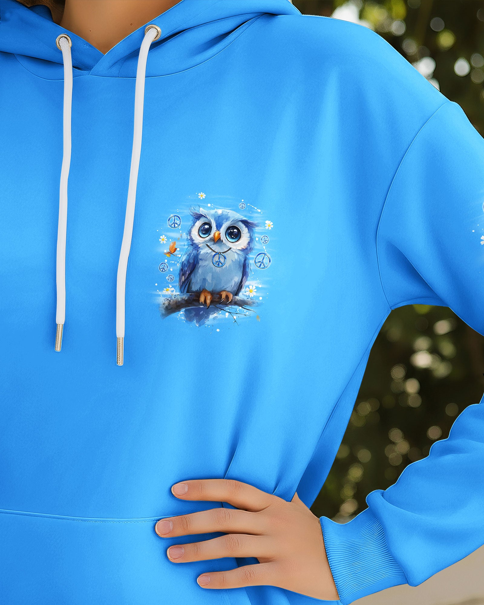IN A WORLD WHERE YOU CAN BE ANYTHING BE KIND OWL ALL OVER PRINT - TYQY2110252
