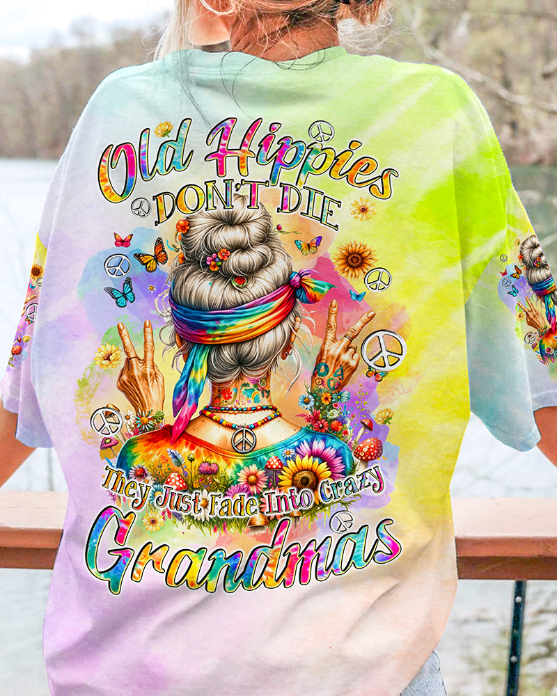 OLD HIPPIES TIE DYE ALL OVER PRINT - TYQY0212234