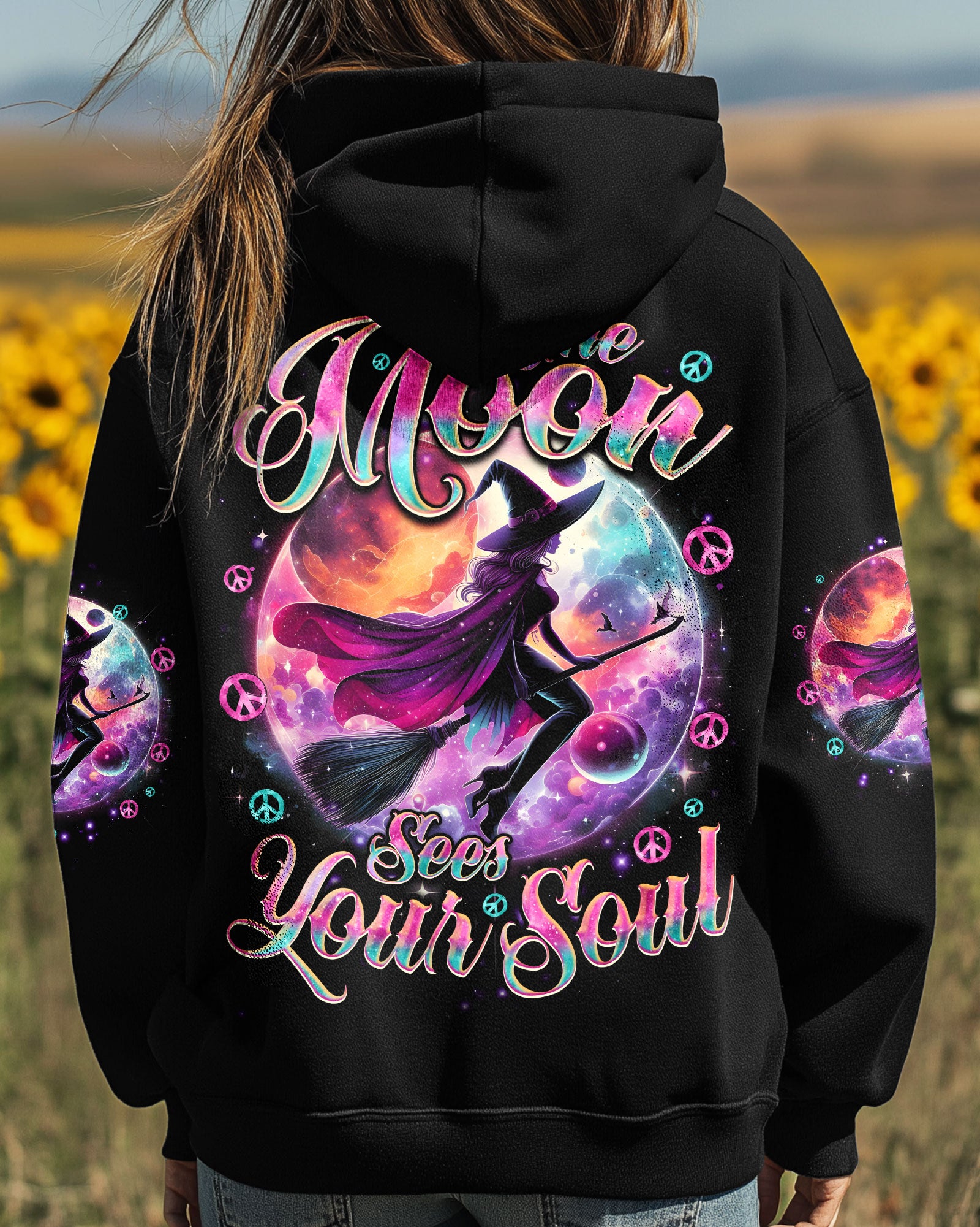THE MOON SEES YOUR SOUL HALLOWEEN WITCH ALL OVER PRINT - TYQY3007253