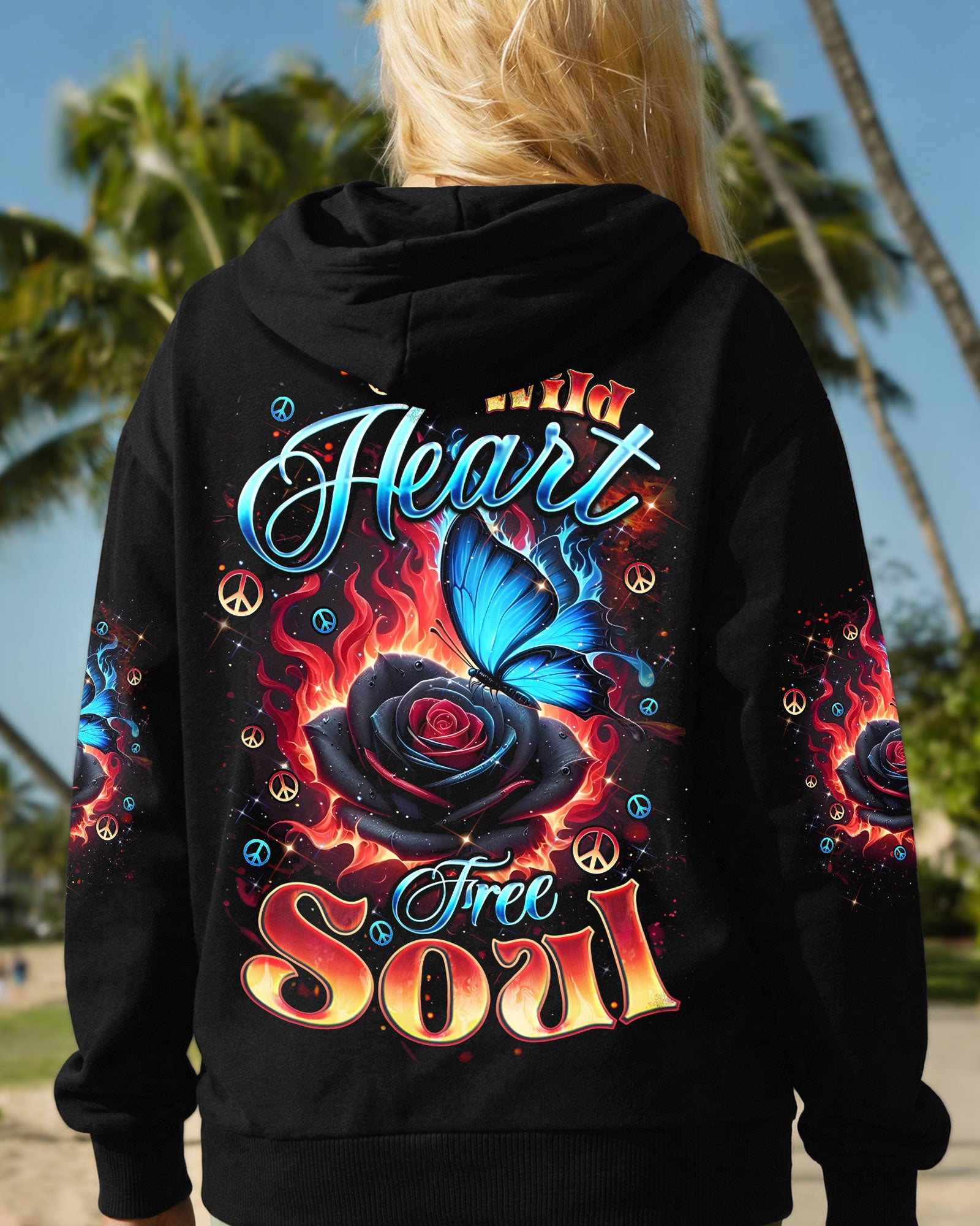 WILD HEART FREE SOUL ALL OVER PRINT - TYQY0403263