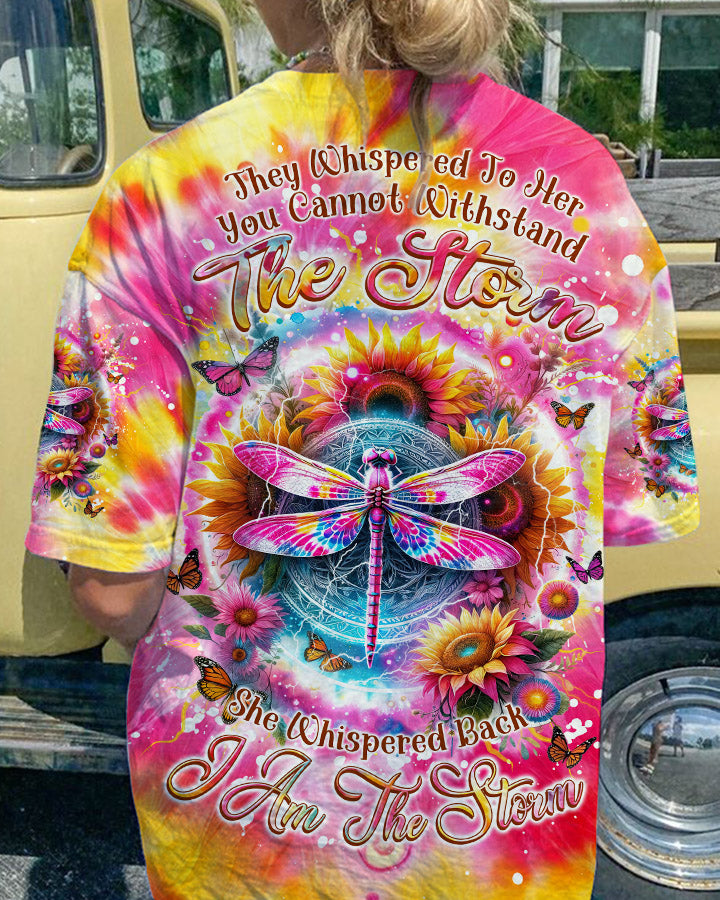 I AM THE STORM DRAGONFLY TIE DYE ALL OVER PRINT - TLNZ2201242