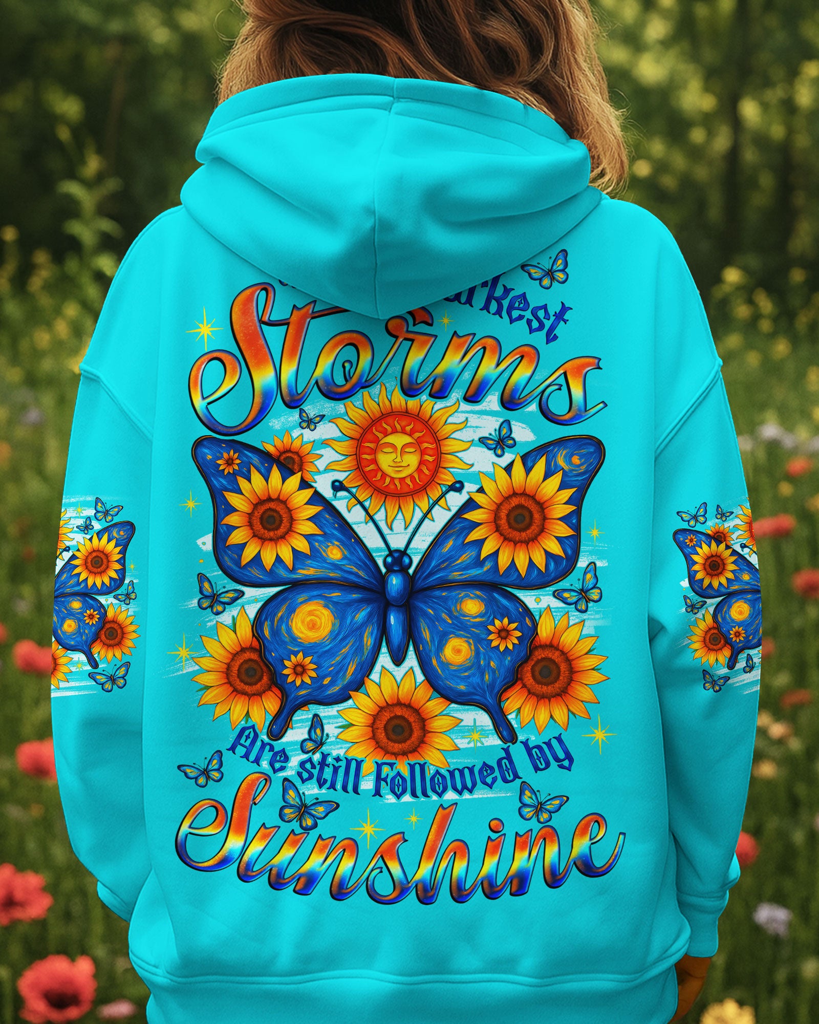 THE DARKEST STORMS ARE STILL FOLLOWED BY SUNSHINE BUTTERFLY ALL OVER PRINT - TYQY0210253
