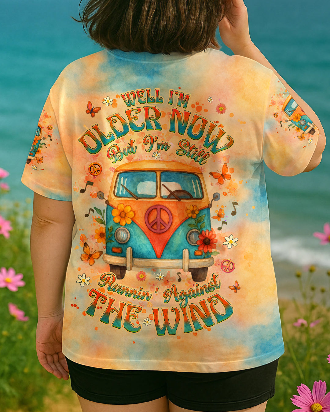 RUNNING AGAINST THE WIND TIE DYE ALL OVER PRINT - YHHG1906251