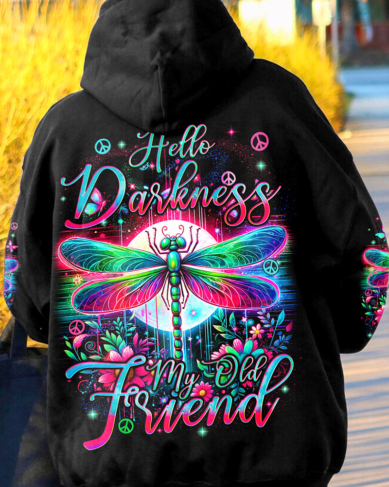 HELLO DARKNESS MY OLD FRIEND DRAGONFLY ALL OVER PRINT - TYQY1812234