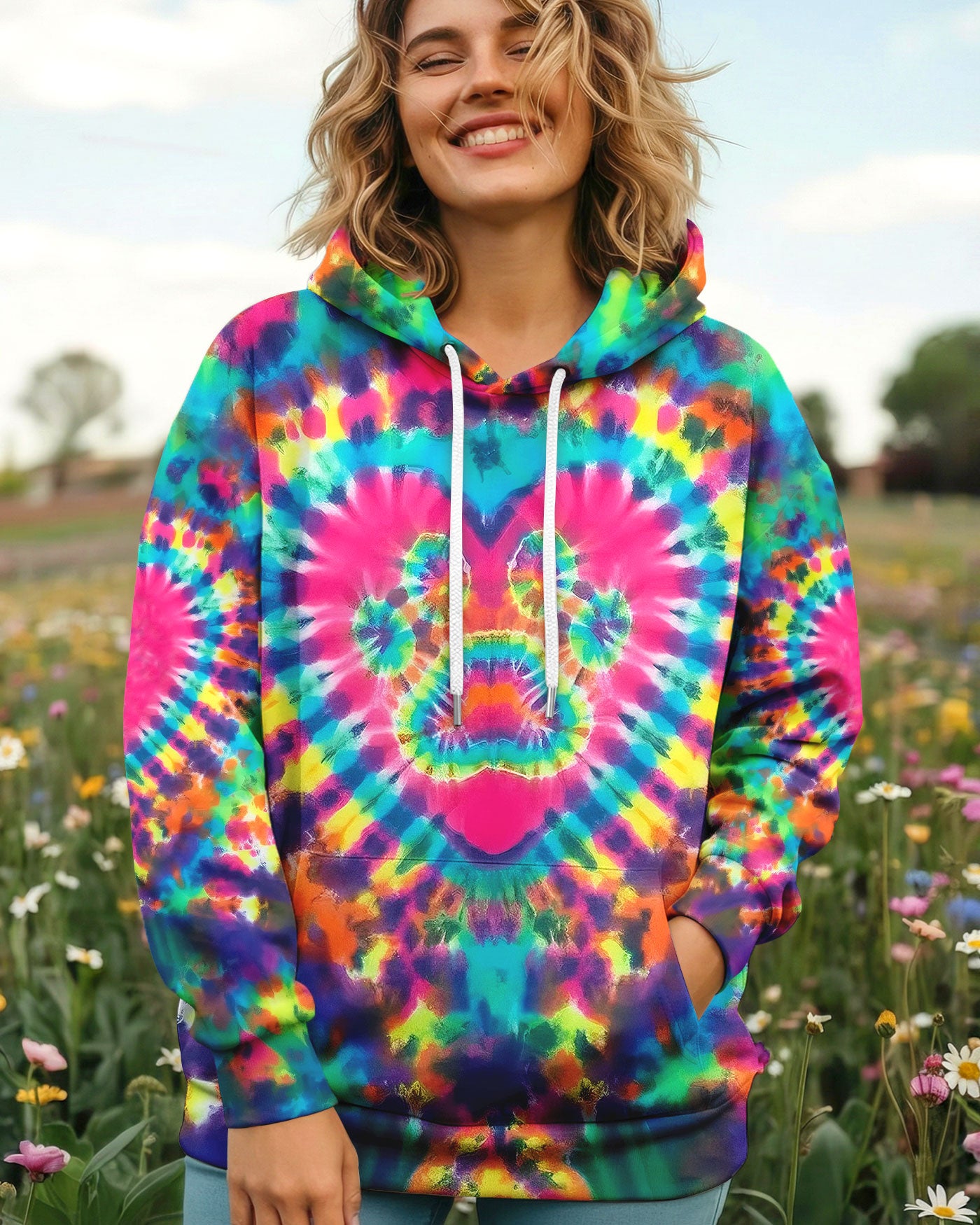 PAW HEART COLORFUL ALL OVER PRINT - TYLN0903261