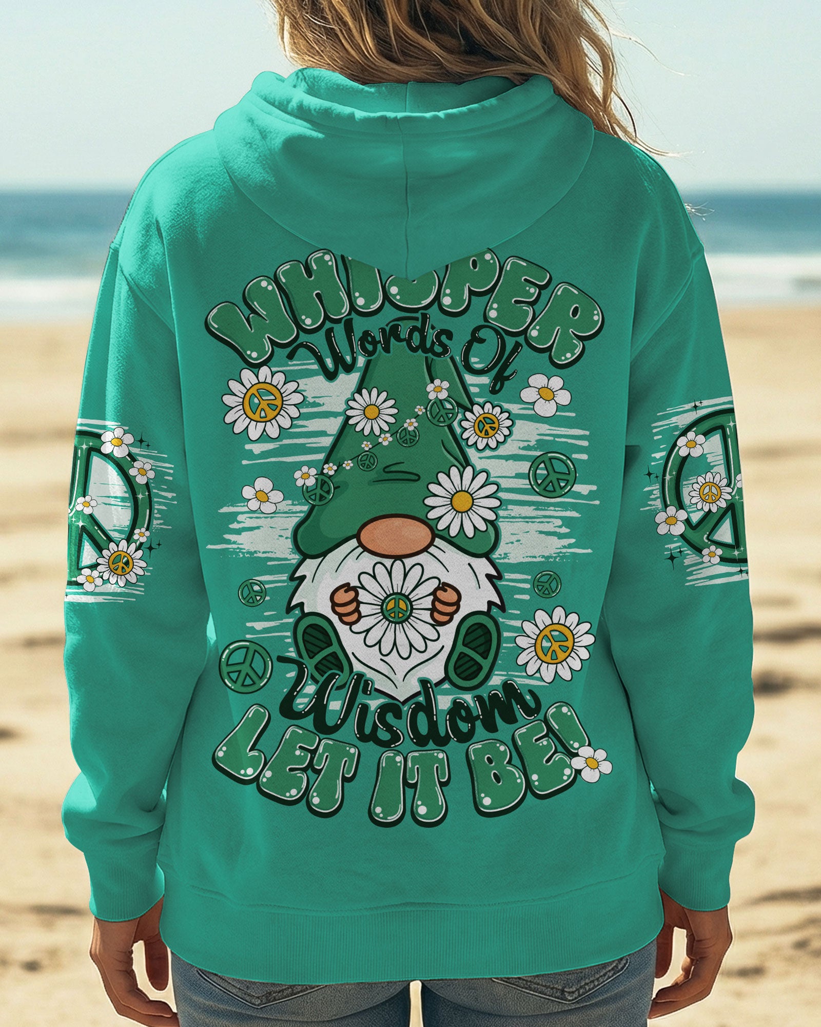 WHISPER WORDS OF WISDOM LET IT BE GNOMIES ALL OVER PRINT - TY0602261