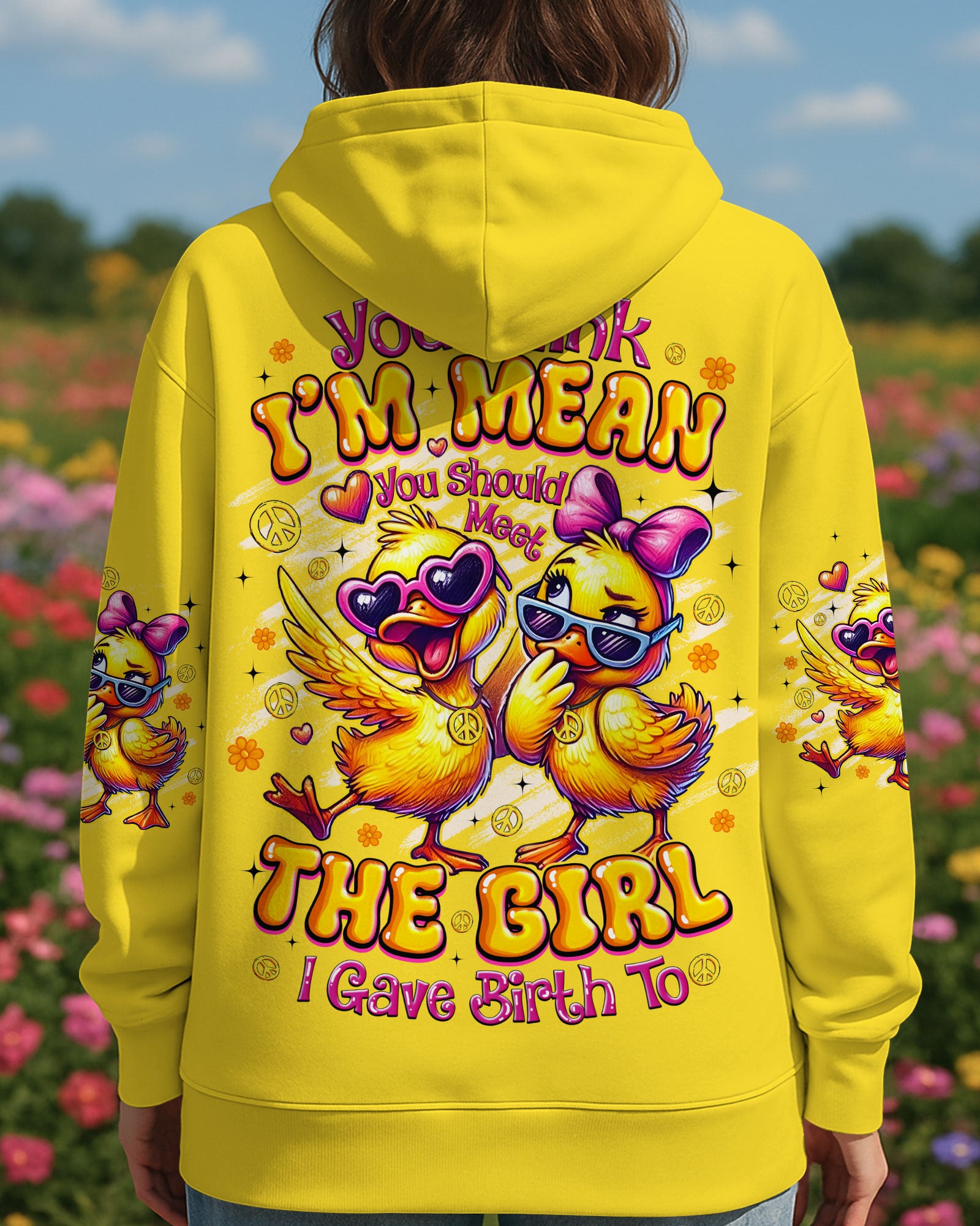 YOU SHOULD MEET THE GIRL DUCK ALL OVER PRINT - TYQY1508252