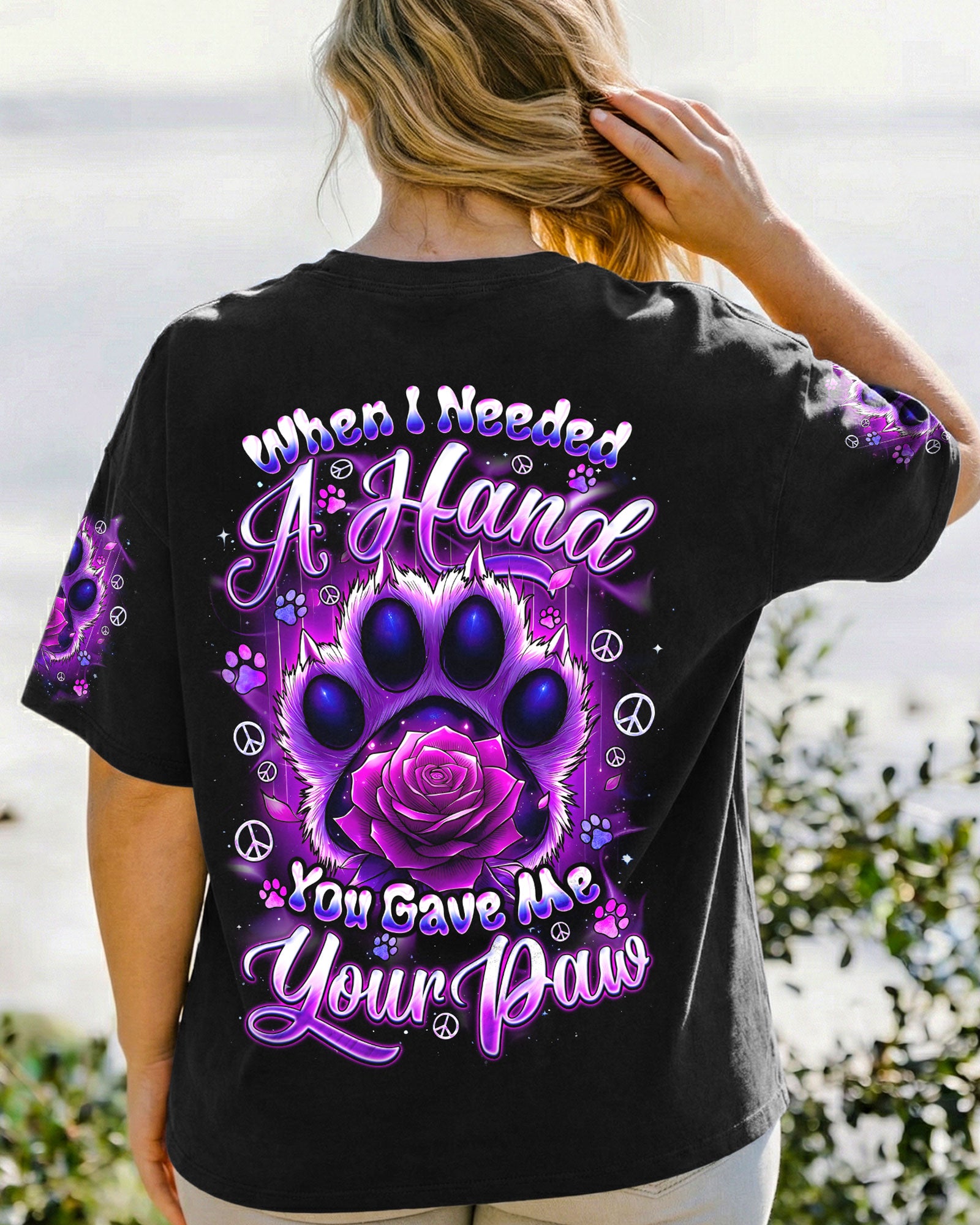 YOU GAVE ME YOUR PAW ALL OVER PRINT - TYQY0303261