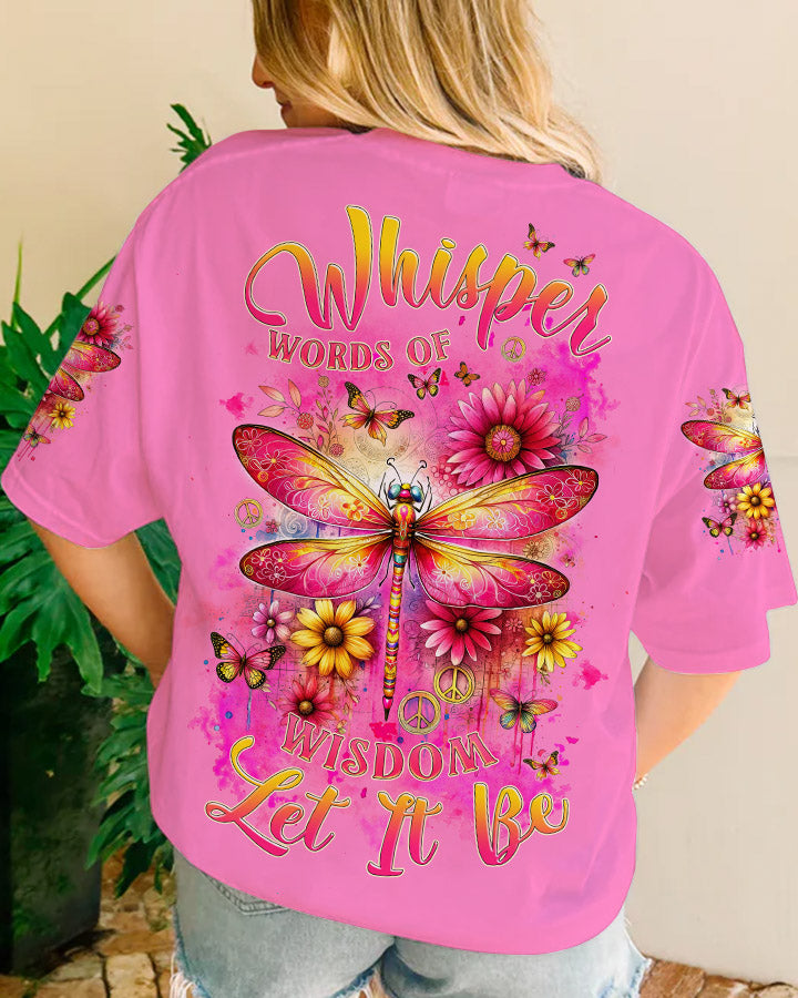 WHISPER WORDS OF WISDOM DRAGONFLY ALL OVER PRINT - TLNZ2712234