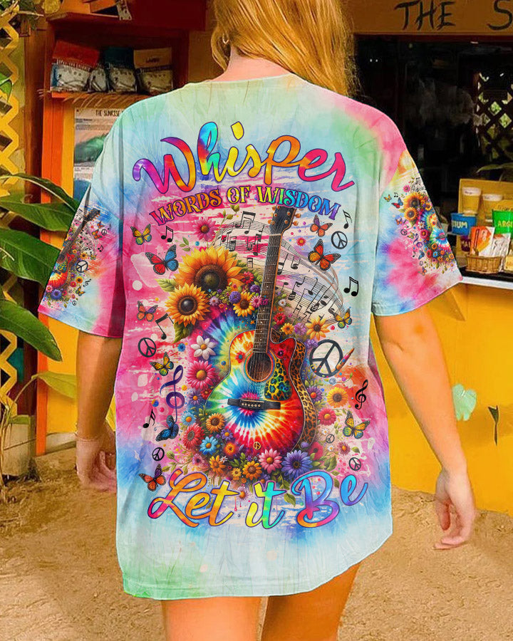 WHISPER WORDS OF WISDOM LEOPARD GUITAR ALL OVER PRINT - TLNZ0112231