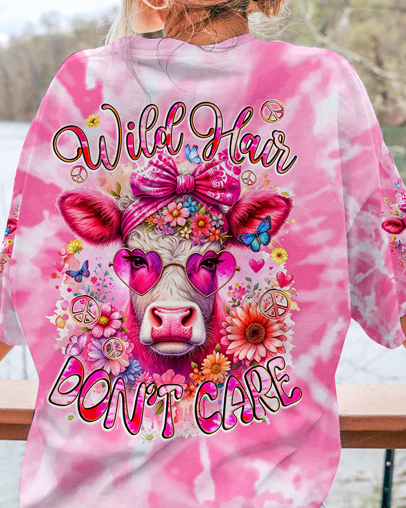 WILD HAIR DON'T CARE HEIFER ALL OVER PRINT - TYQY2912233