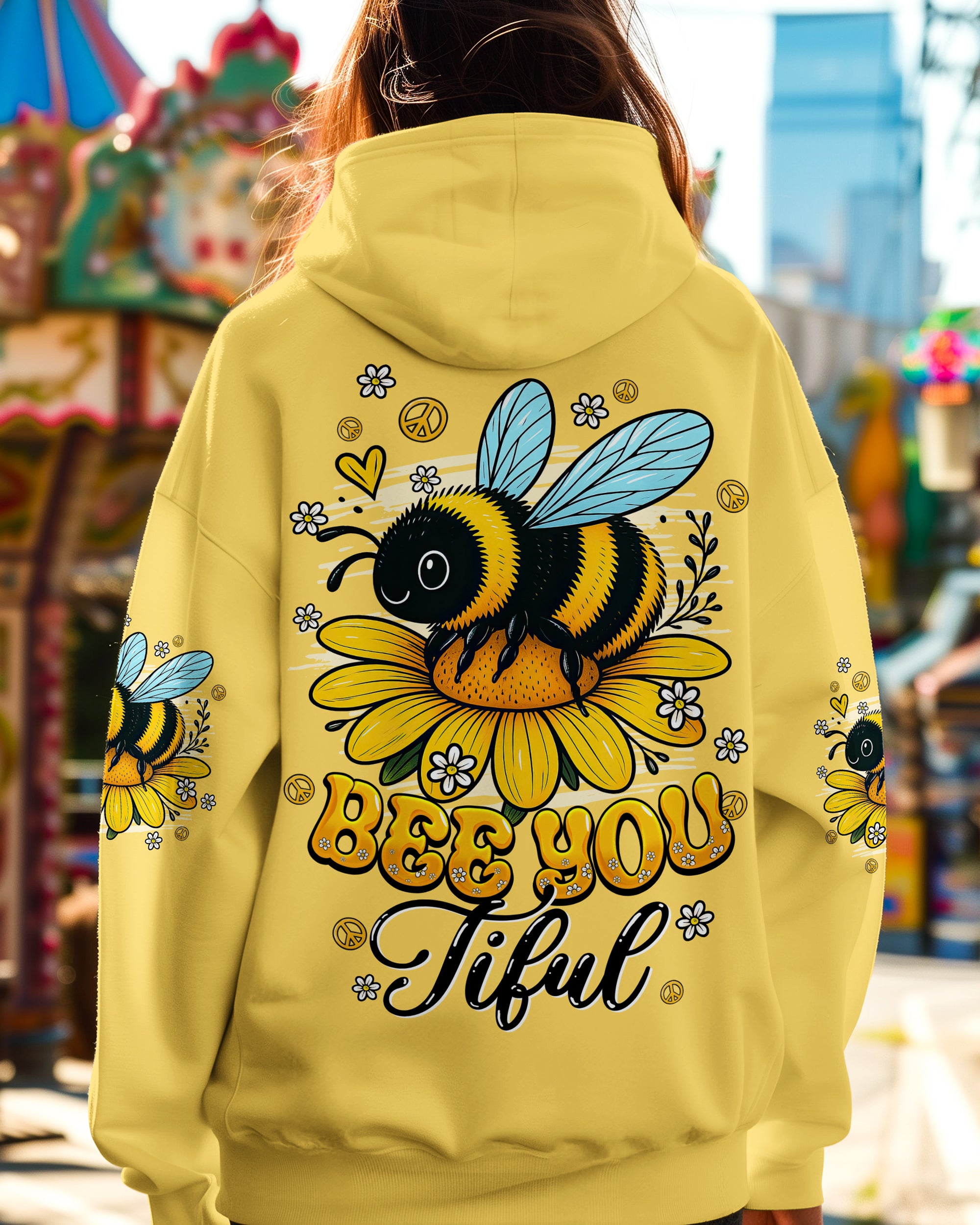 BEEYOUTIFUL ALL OVER PRINT - TYQY2706253
