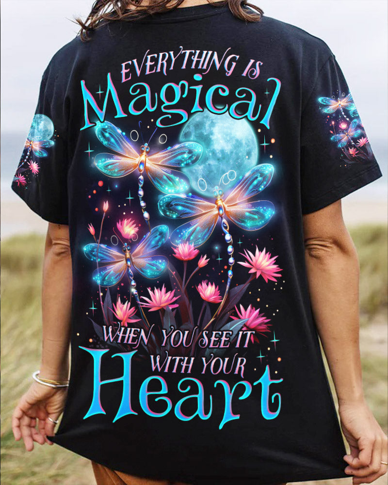 EVERYTHING IS MAGICAL DRAGONFLY ALL OVER PRINT - TLNZ2906231