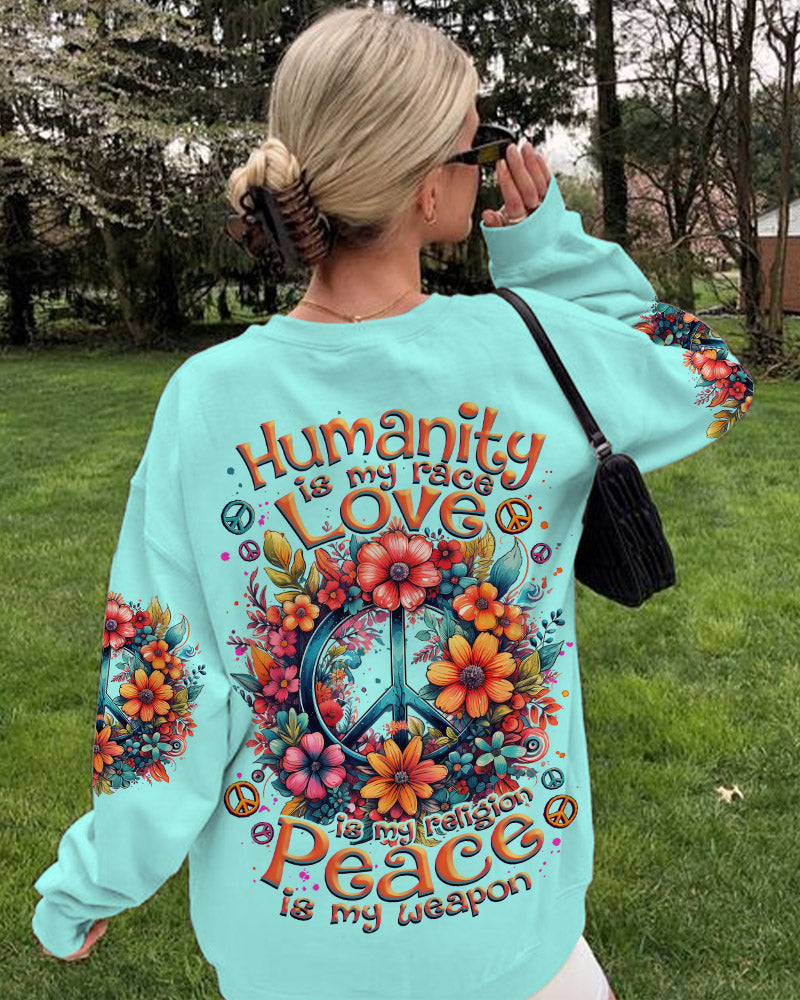 PEACE IS MY WEAPON TIE DYE ALL OVER PRINT - TLNZ3008231