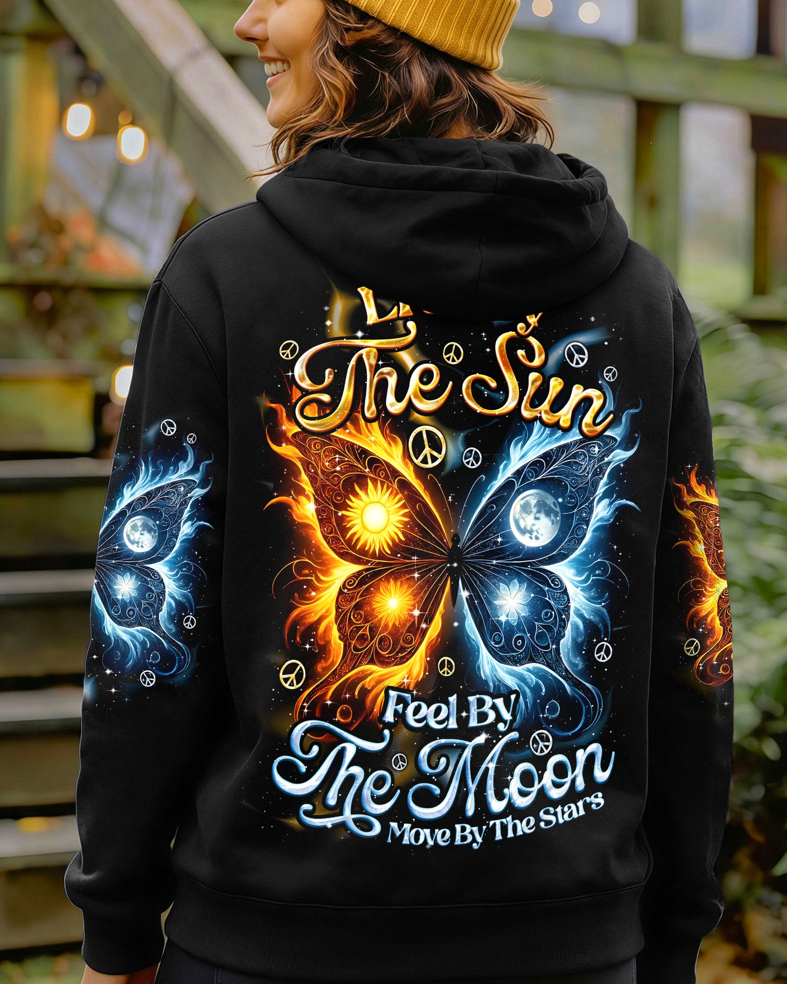 LIVE BY THE SUN BUTTERFLY ALL OVER PRINT - TYQY1102263