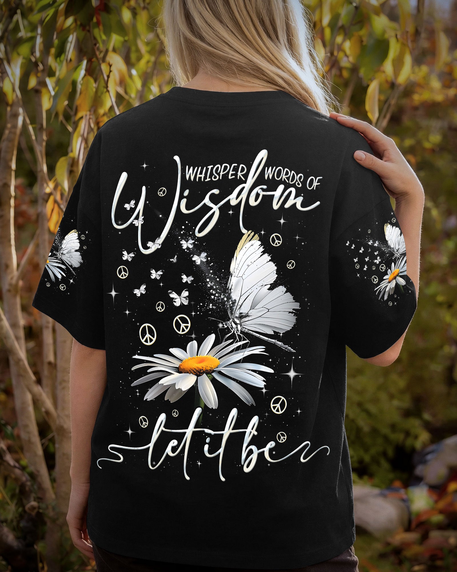WHISPER WORDS OF WISDOM LET IT BE BUTTERFLIES ALL OVER PRINT - TYQY0302261