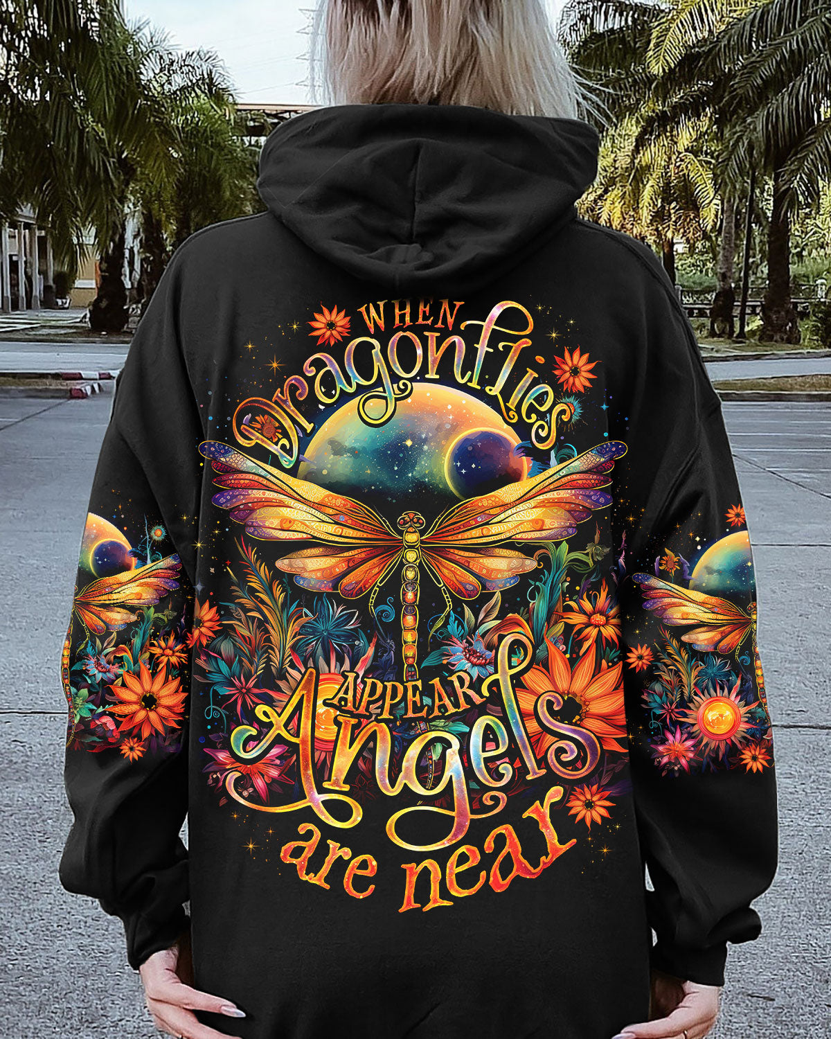 WHEN DRAGONFLIES APPEAR ALL OVER PRINT - TLNO2707232