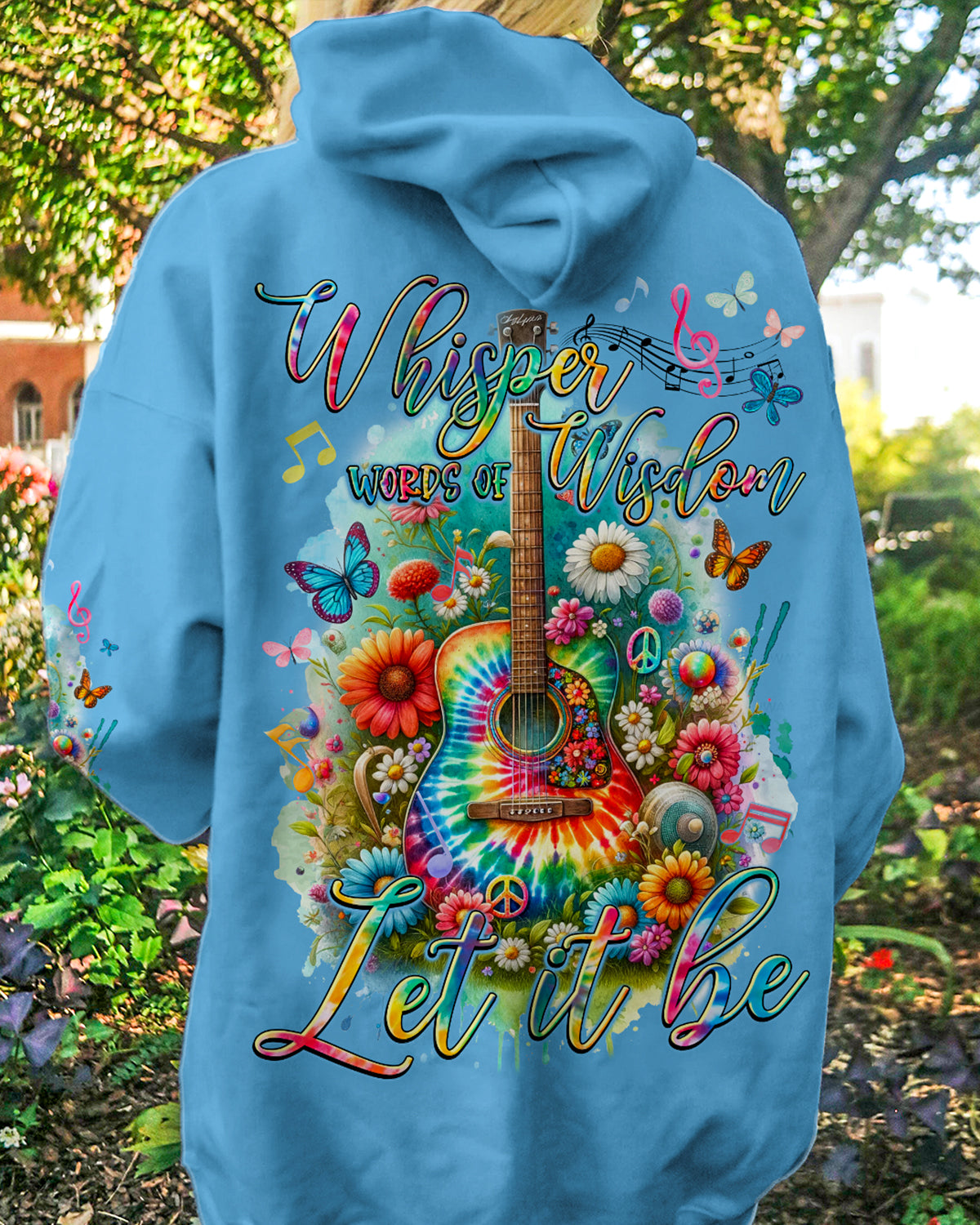 WHISPER WORDS OF WISDOM GUITAR ALL OVER PRINT - TYQY1201243
