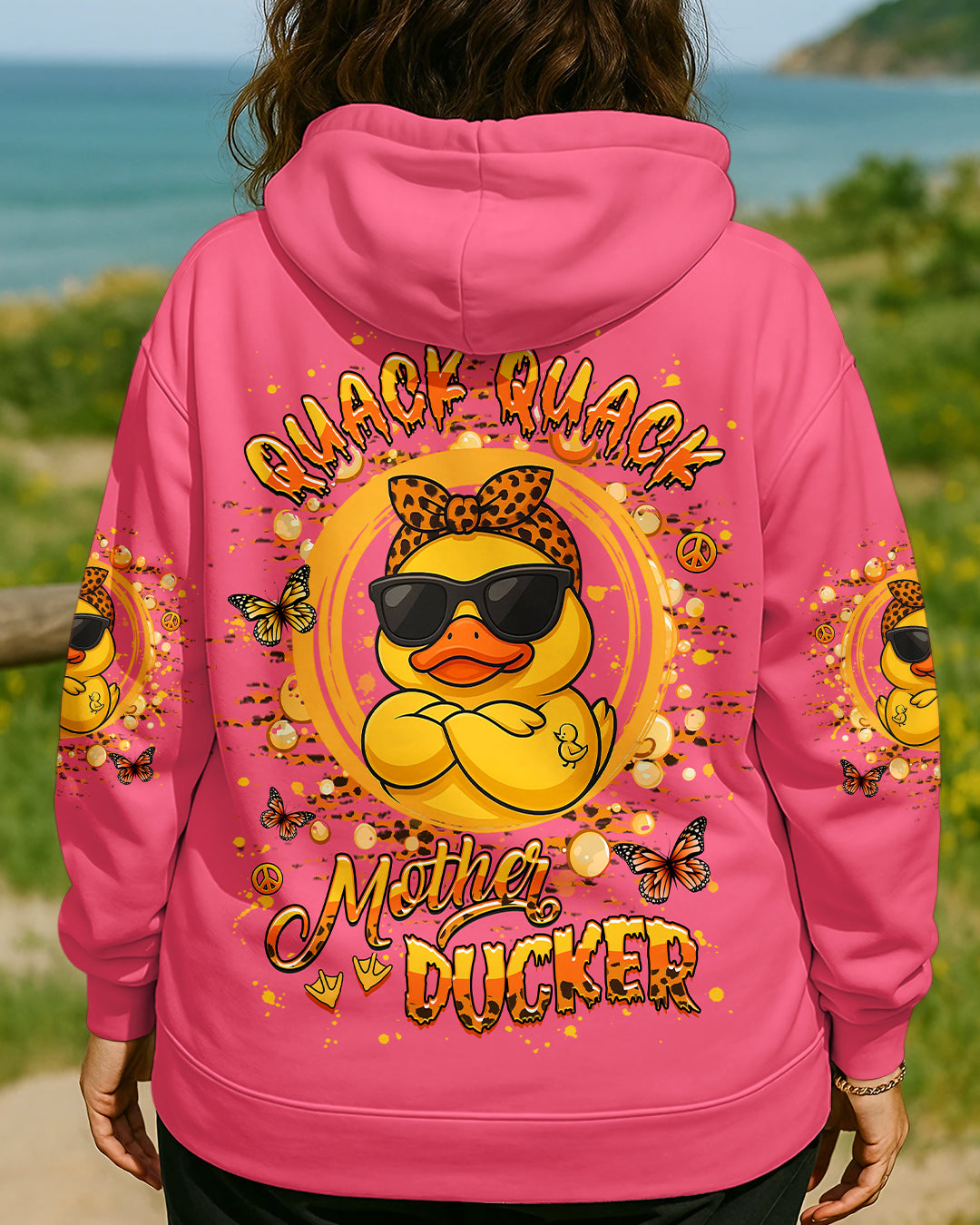 QUACK QUACK MOTHERDUCKER ALL OVER PRINT - YHHG2507252