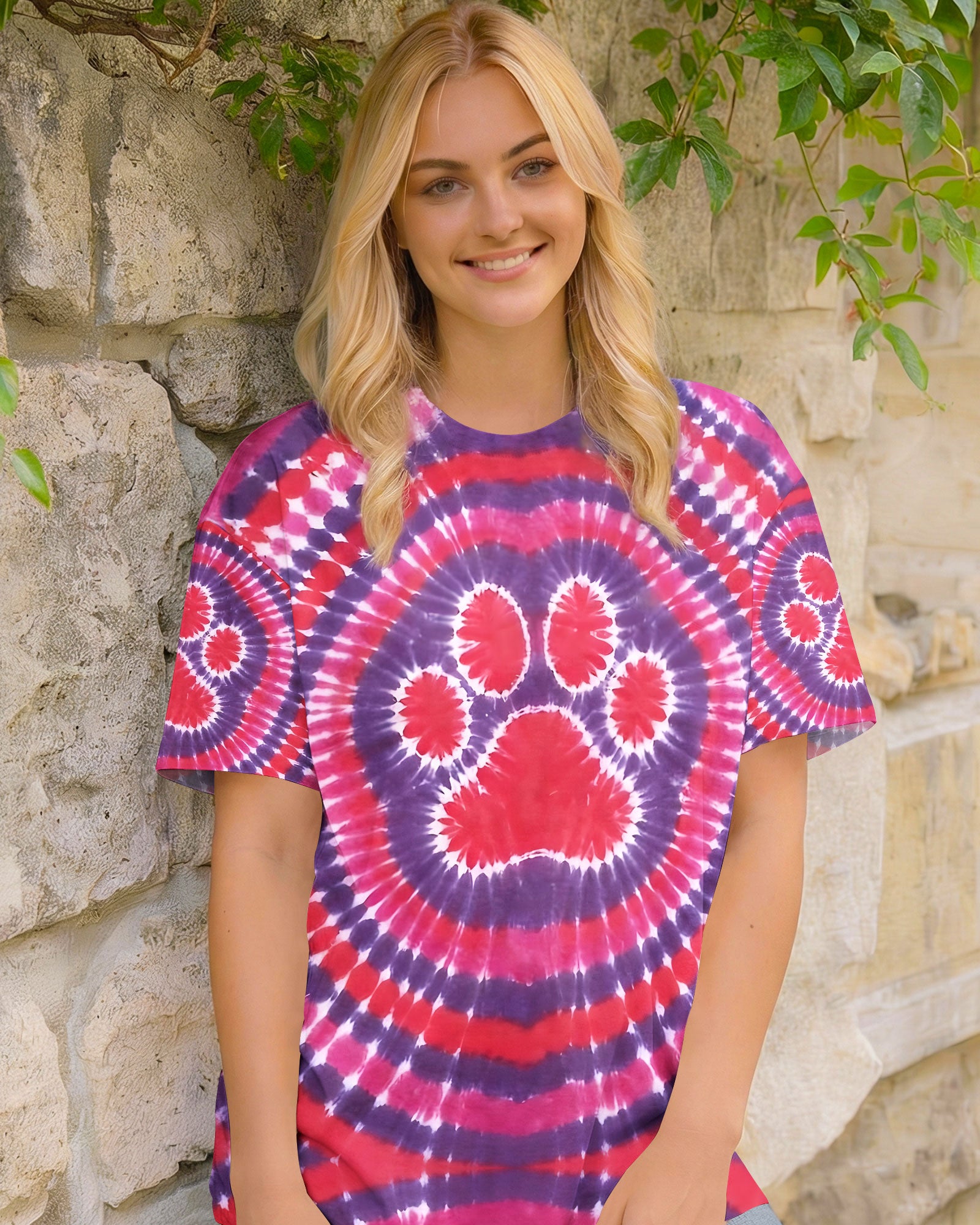RUBY PURPLE PAW ALL OVER PRINT - TYQY1103262