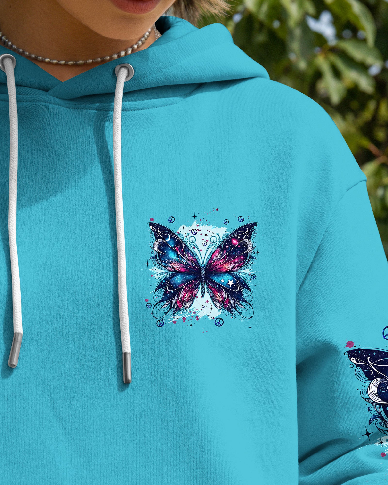 CHOOSE TO USE YOUR WINGS BUTTERFLY ALL OVER PRINT - TYQY2702262