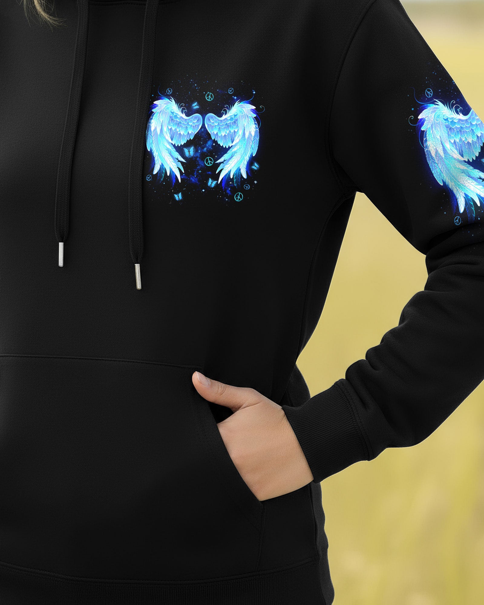 I BELIEVE THERE ARE ANGELS AMONG US WINGS  ALL OVER PRINT - TYQY1710251