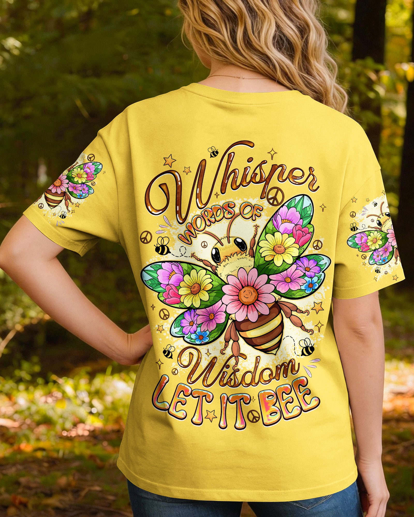 WHISPER WORDS OF WISDOM LET IT BEE ALL OVER PRINT - TYQY2001261