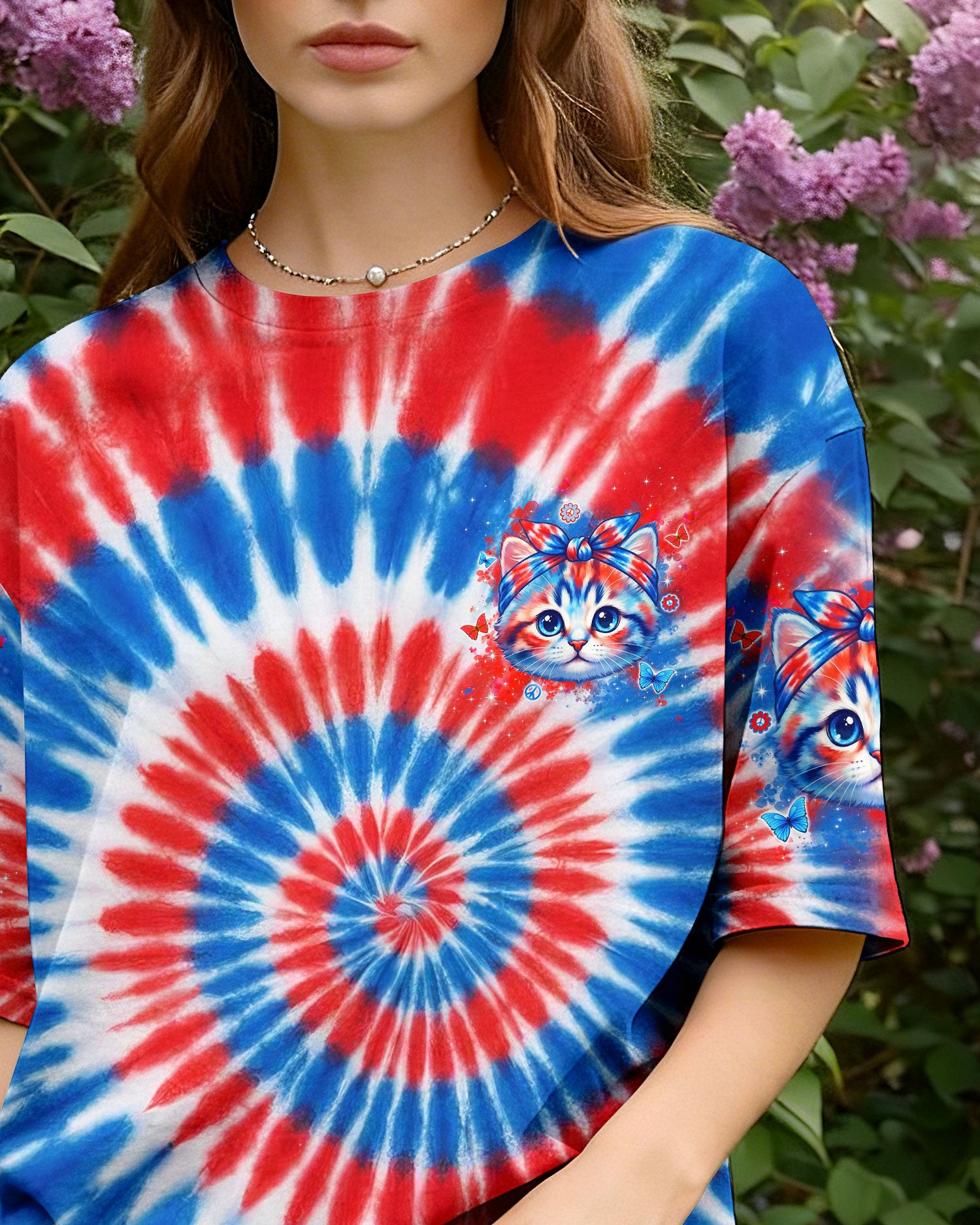 BE YOU THE WORLD WILL ADJUST CAT ALL OVER PRINT - TYLN3103262