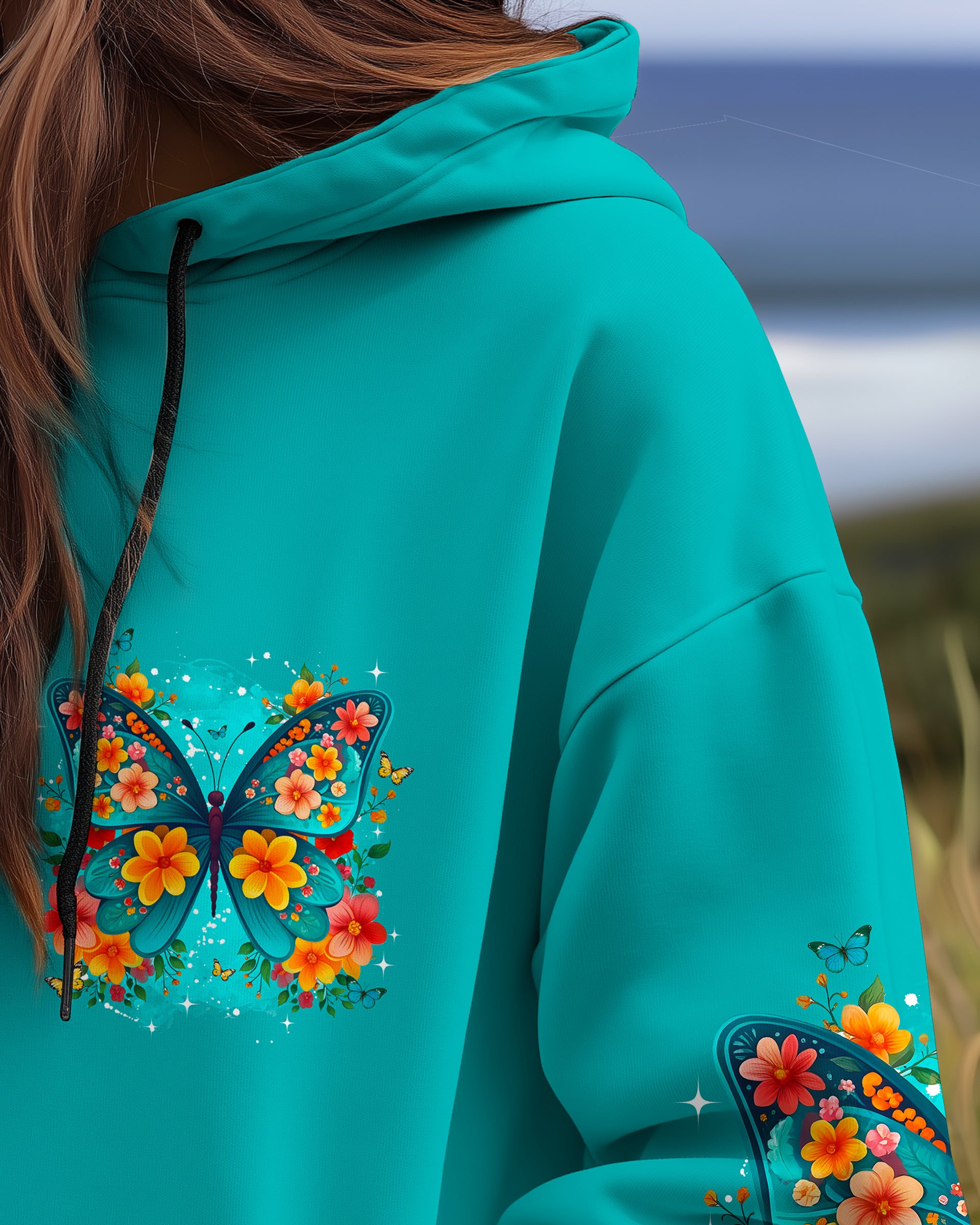 WHISPER WORDS OF WISDOM LET IT BE BUTTERFLY ALL OVER PRINT - TYQY0809254