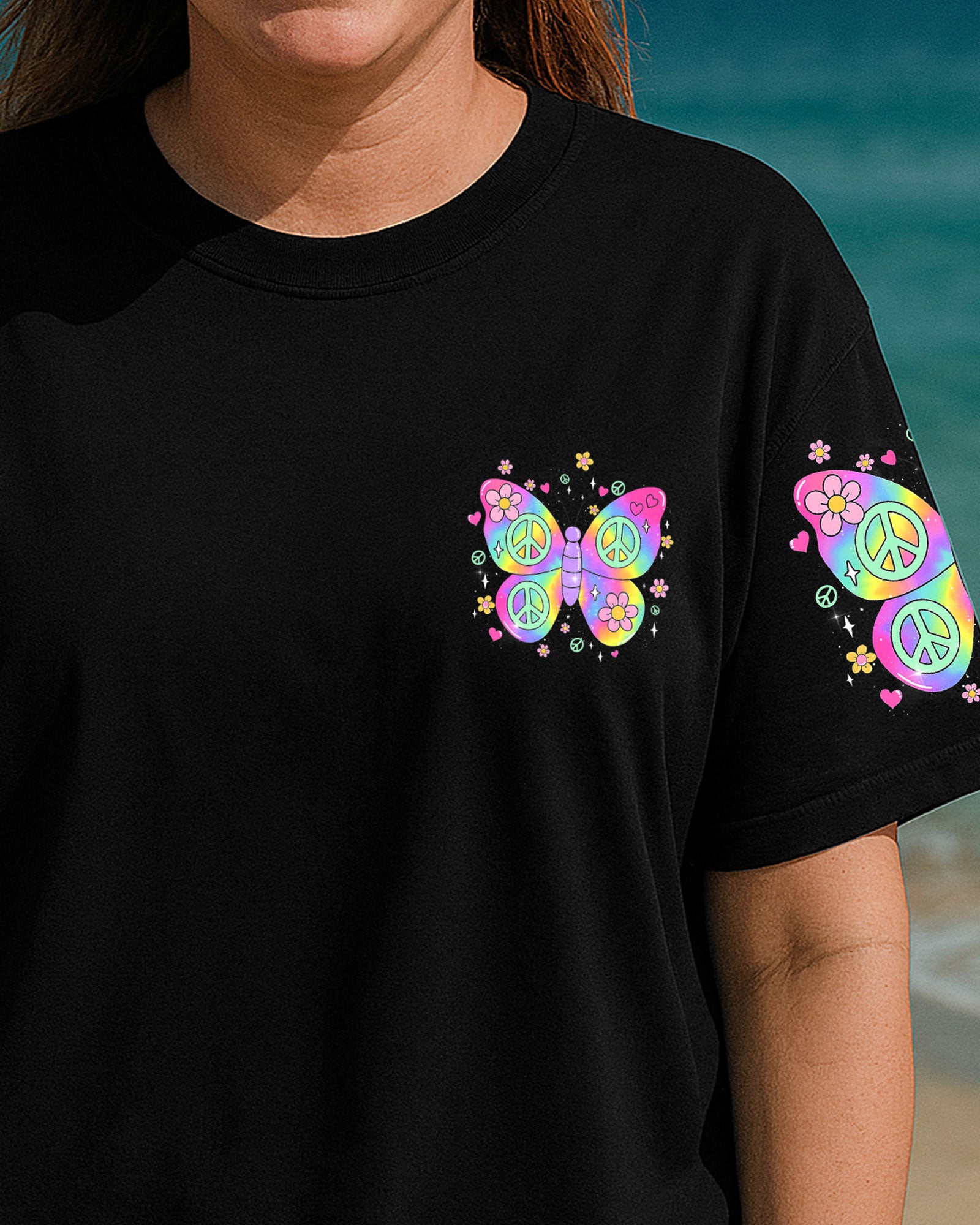 HIPPIE SOUL BUTTERFLY ALL OVER PRINT - TYQY0608252