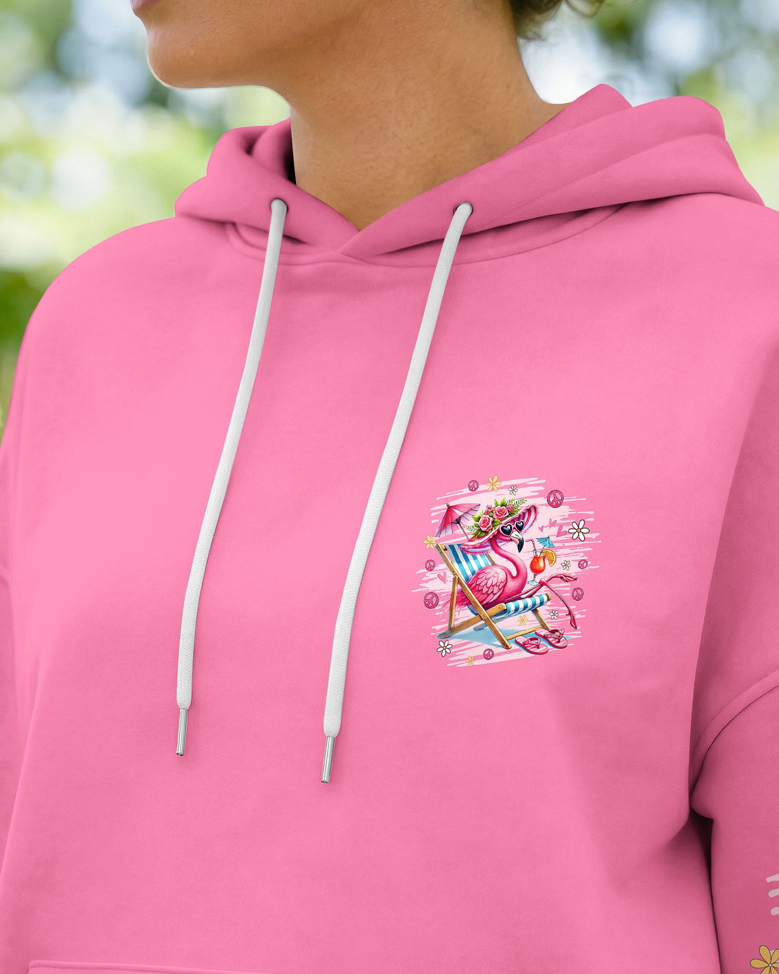 PRETTY IN PINK FLAMINGO ALL OVER PRINT - TYQY1601262